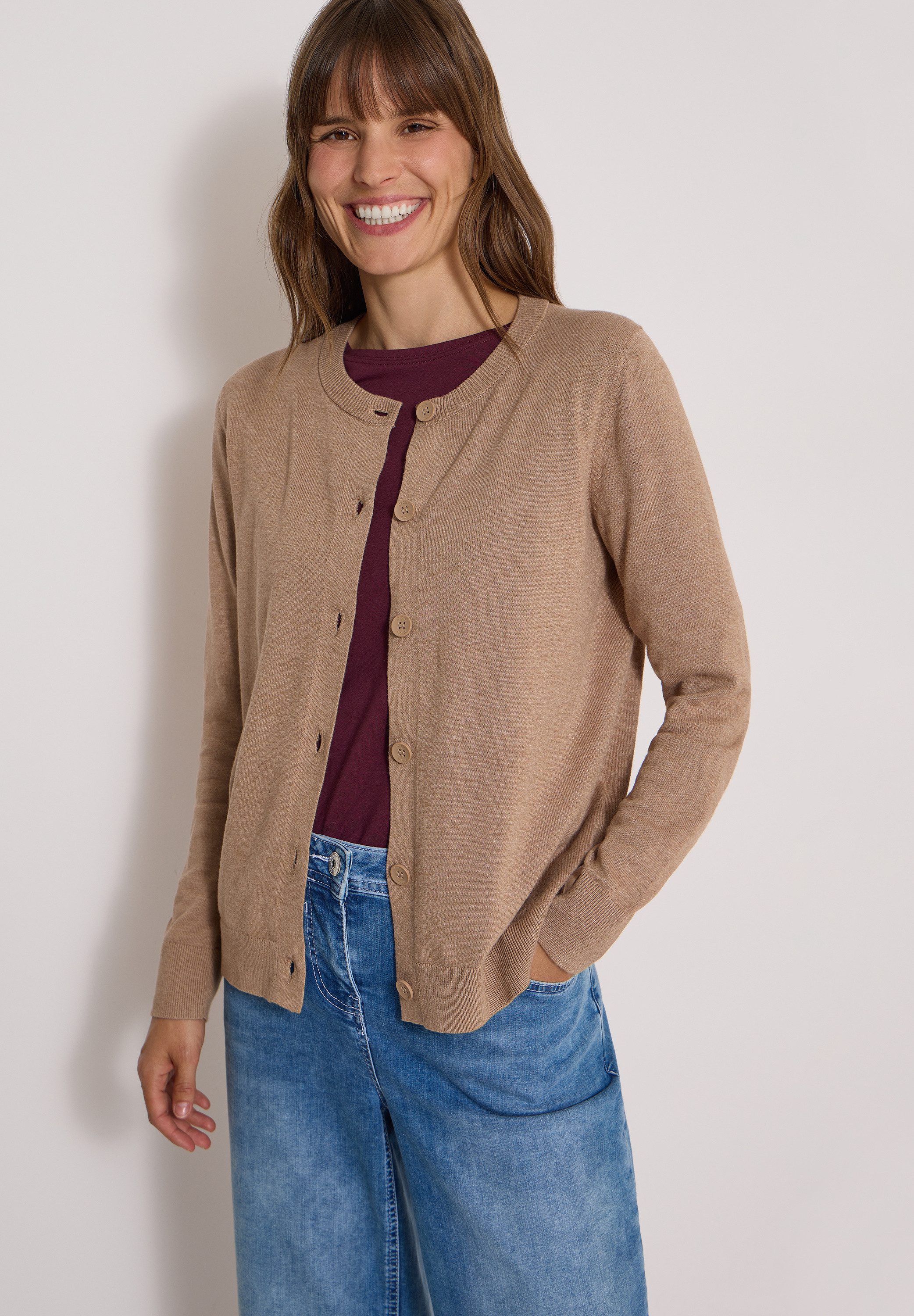 CECIL Cardigan mit Knopfleiste