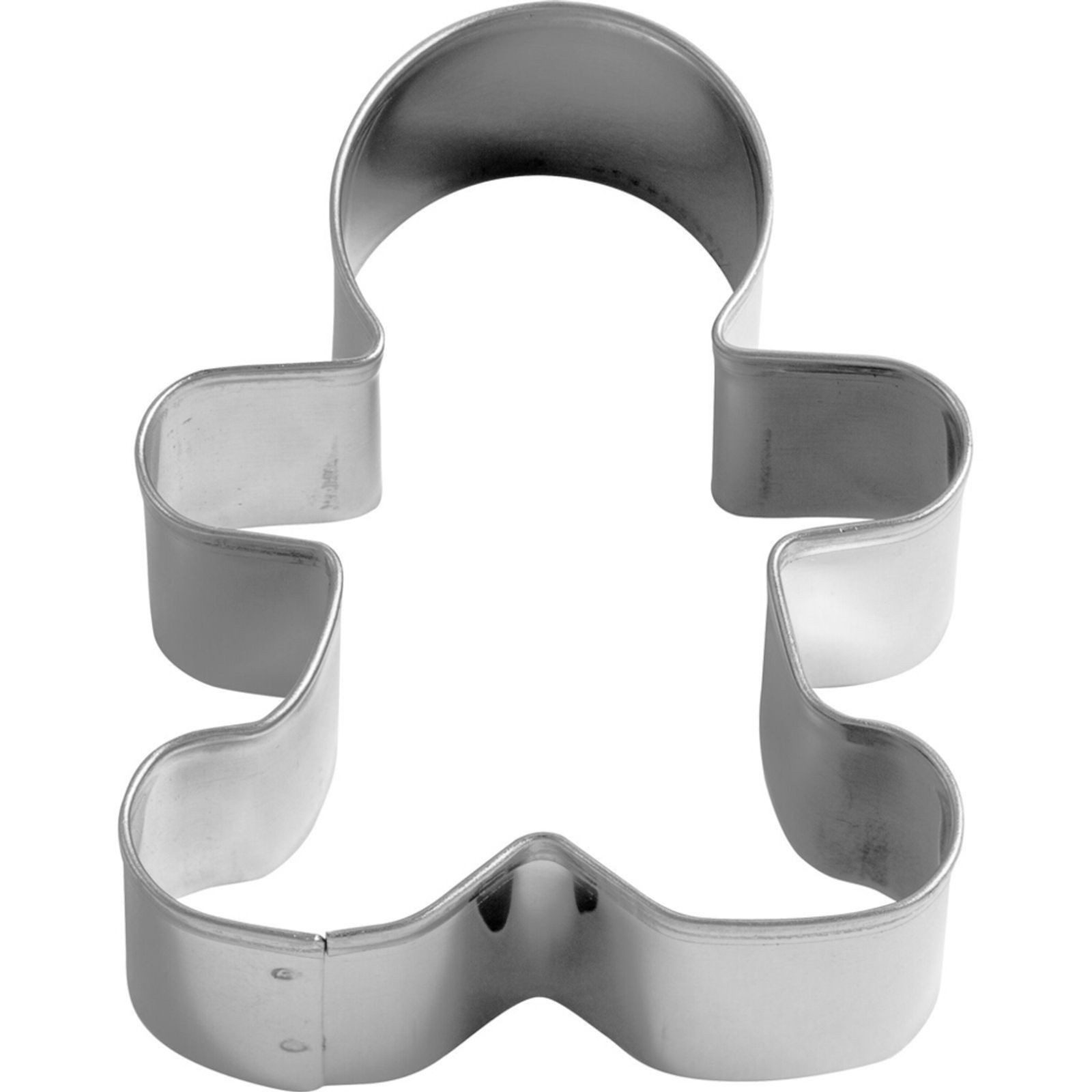 WESTMARK Ausstechform Ausstecher Gingerman 6 cm Edelstahl 6 Stück Plätzchenausstecher, Edelstahl