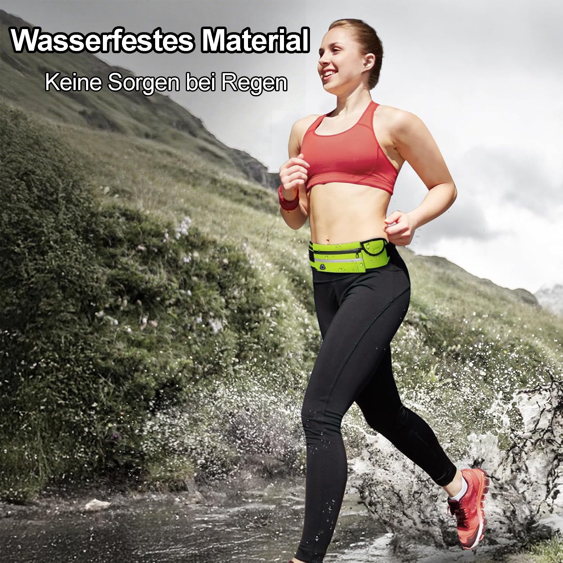Mutig Bauchtasche Laufgürtel Hüfttasche, Wasserdichte Sport günstig online kaufen