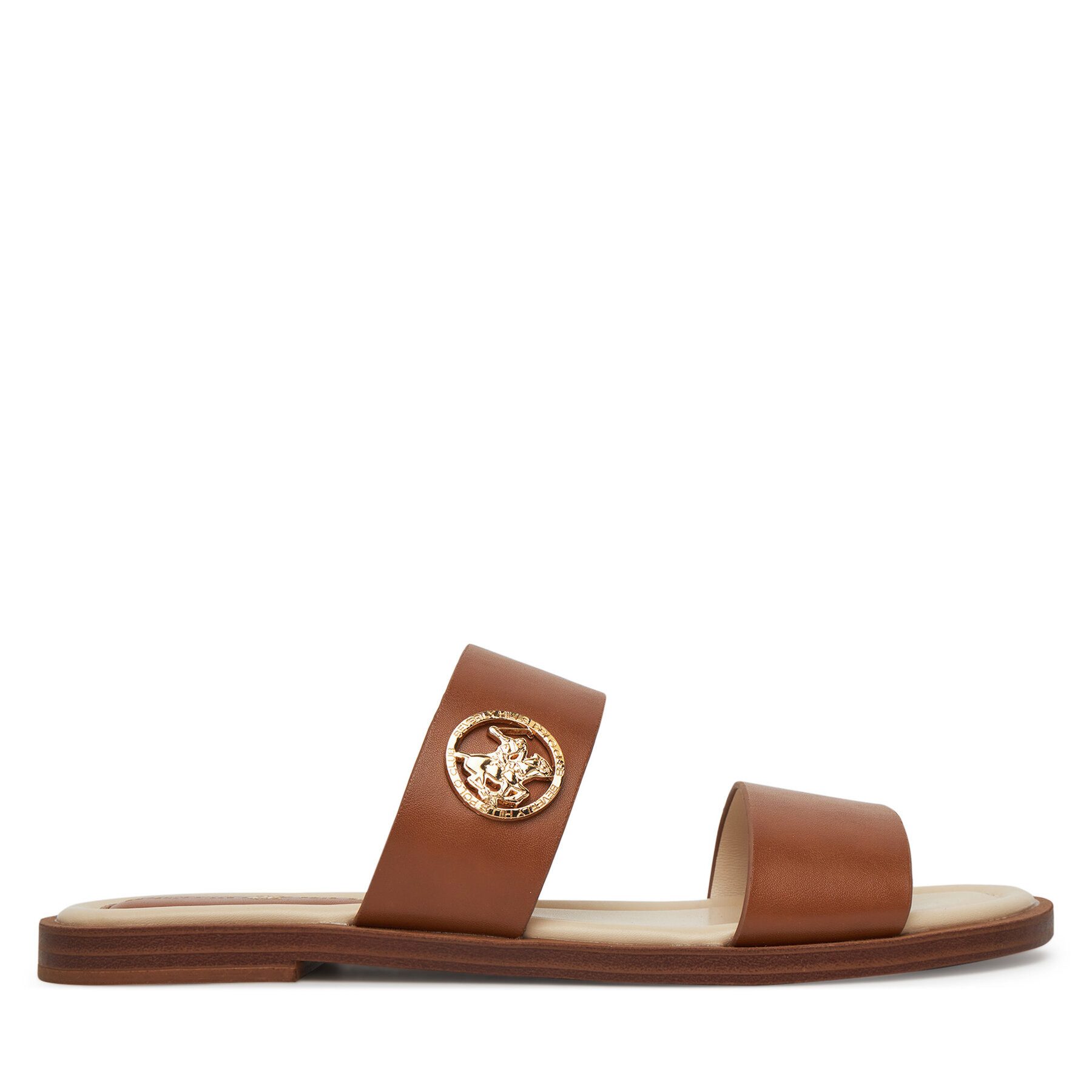BEVERLY HILLS POLO CLUB Beverly Hills Polo Club Damen-Flip-Flops, braun Badepantolette