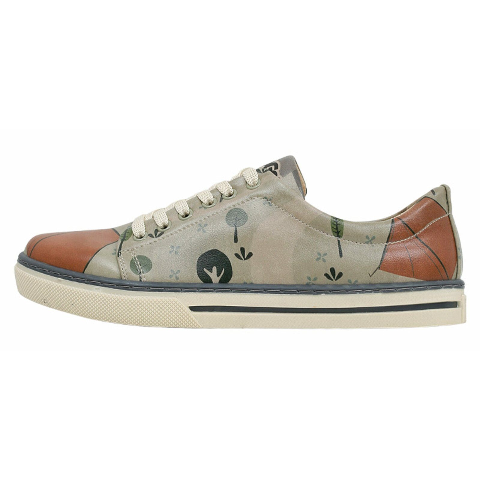 Classic Schnürsneaker This Is Our Happy Place Damen Sneaker Sneaker