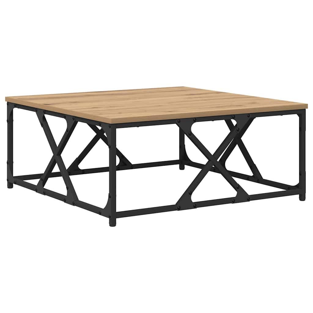 vidaXL Couchtisch Couchtisch Artisan-Eiche 70 x 70 x 30 cm Holzwerkstoff (1 günstig online kaufen
