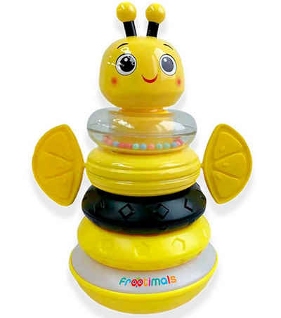 Kids Euroswan Steckspielzeug Baby Stapelturm Stapelspielzeug Biene