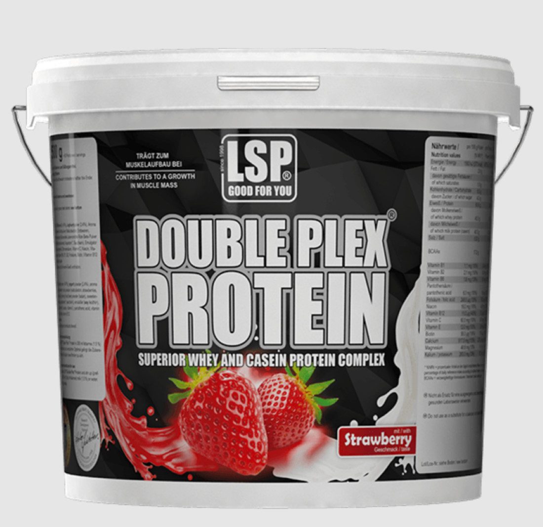 DOUBLE PLEX® (2.500 g), Whey Casein Protein Eiweiß Pulver Shake Pulver