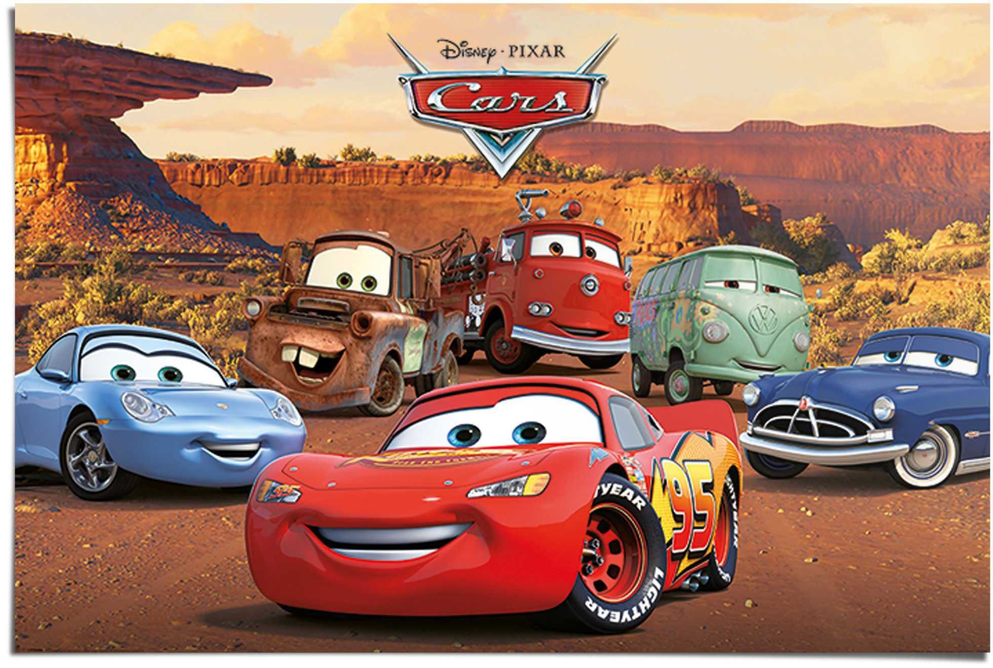Reinders! Poster Disney`s Cars Charaktere, (1 St) günstig online kaufen