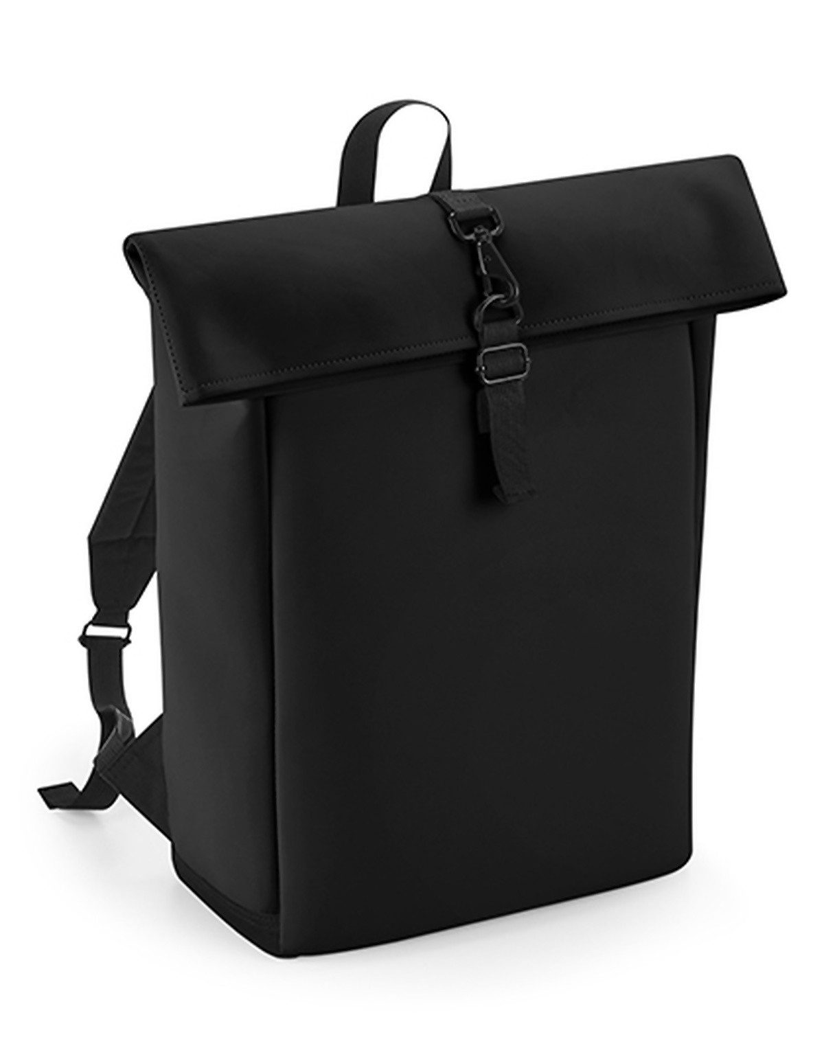 BagBase Rucksack Matte PU Roll-Top Backpack