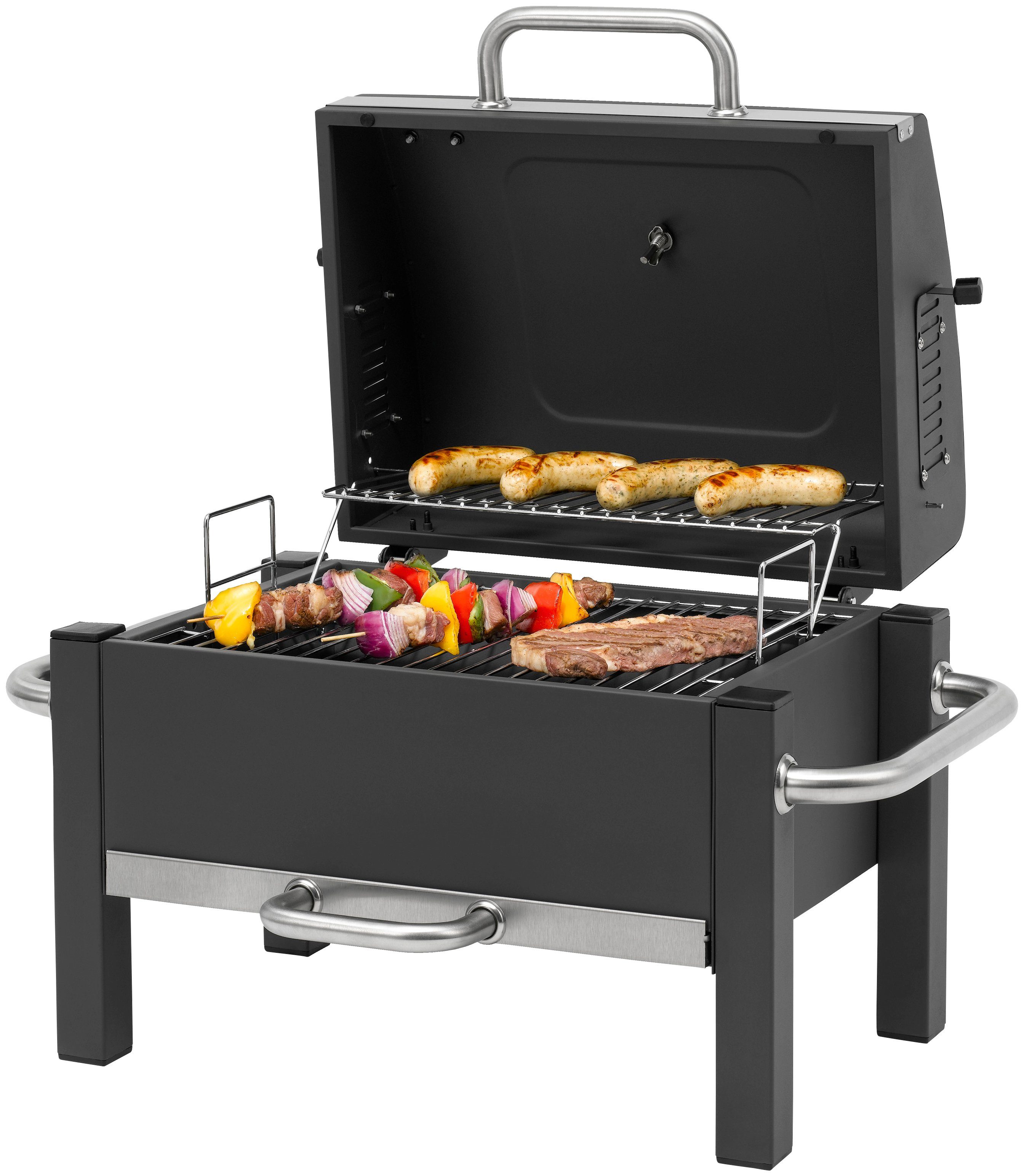 Tepro Holzkohlegrill Toronto Easy, BxTxH: 67,5x44x45 cm