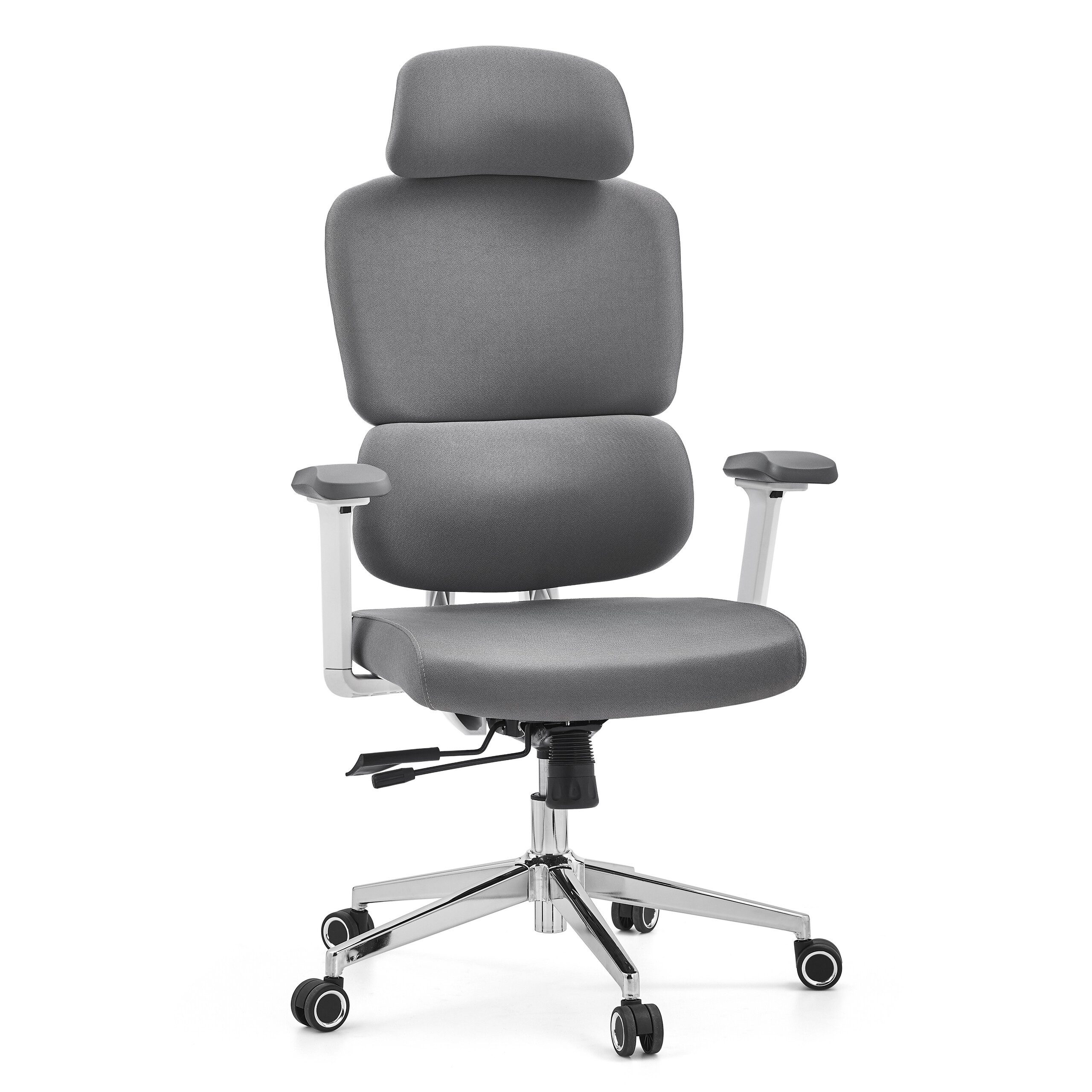 hjh OFFICE Drehstuhl Profi Bürostuhl Ergomy WF 2 Stoff (1 St), Ergonomischer Chefsessel, Schreibtischstuhl höhenverstellbar