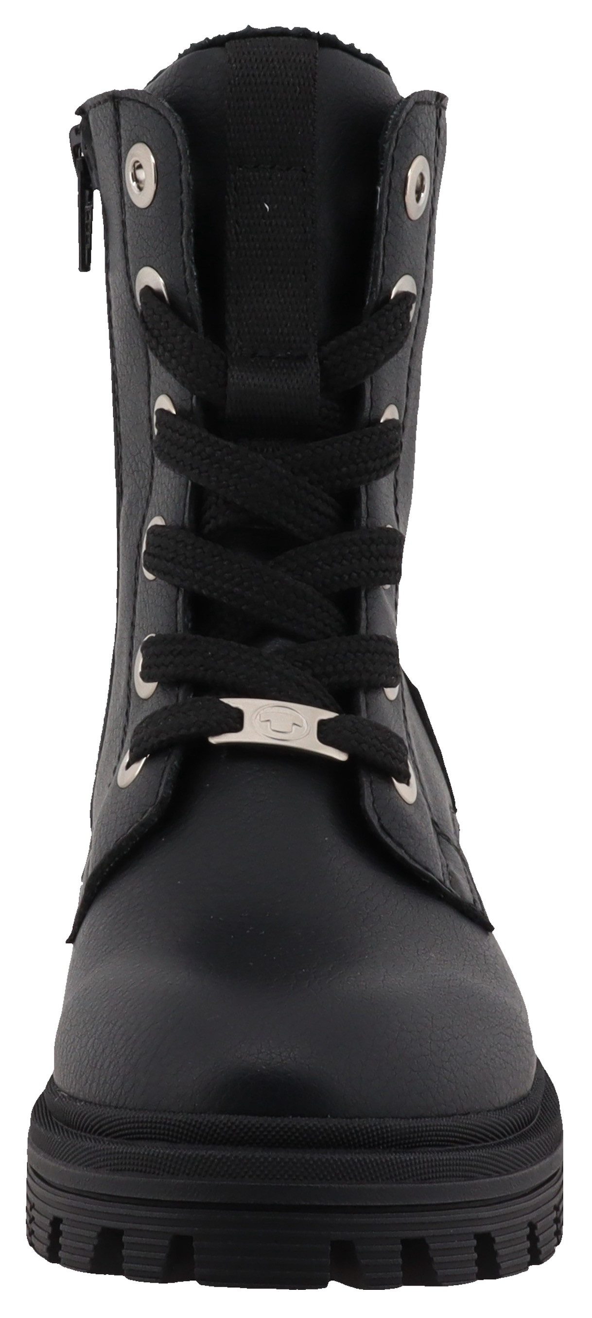 TOM TAILOR Winterboots, Schnürstiefelette, Winterstiefelette mit TEX-Membran, bequeme Form