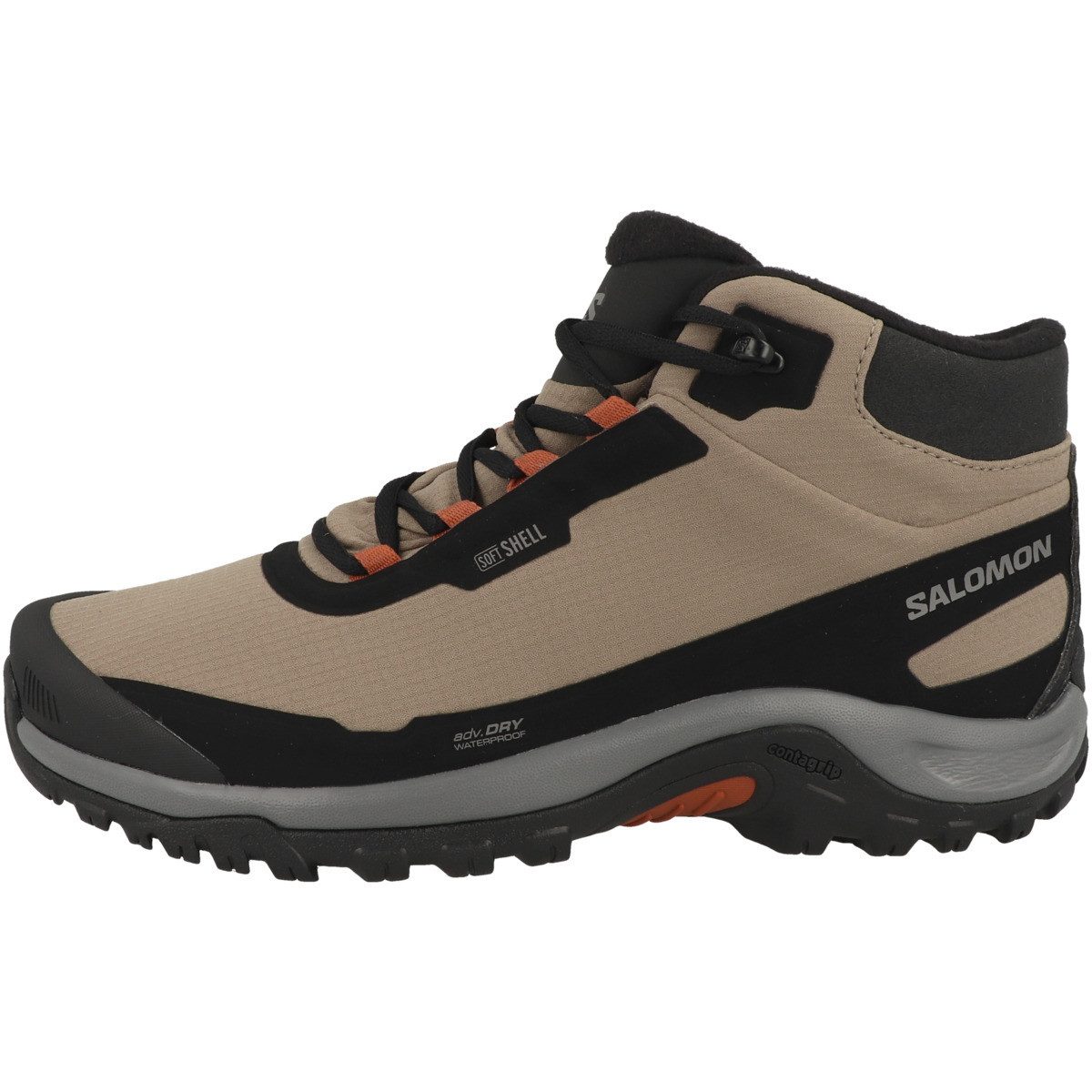Salomon Shelter WP Herren Outdoorschuh Wanderschuhe, Trekking, Hiking, Freizeitschuhe, Schnürschuhe