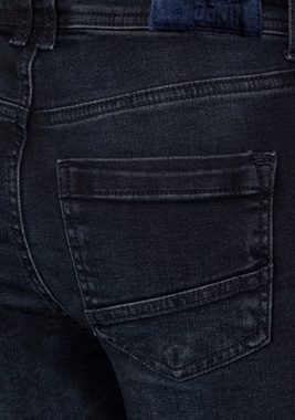 STREET ONE Slim-fit-Jeans in dunkler Waschung