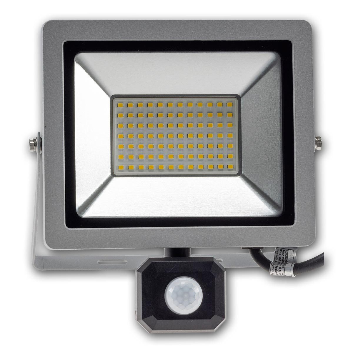 ChiliTec LED Flutlichtstrahler LED-Fluter SlimLine"CTF-SLT30 PIR" 30W 2960lm IP44, daylight/tageslichtweiß – Bild 3 von 5