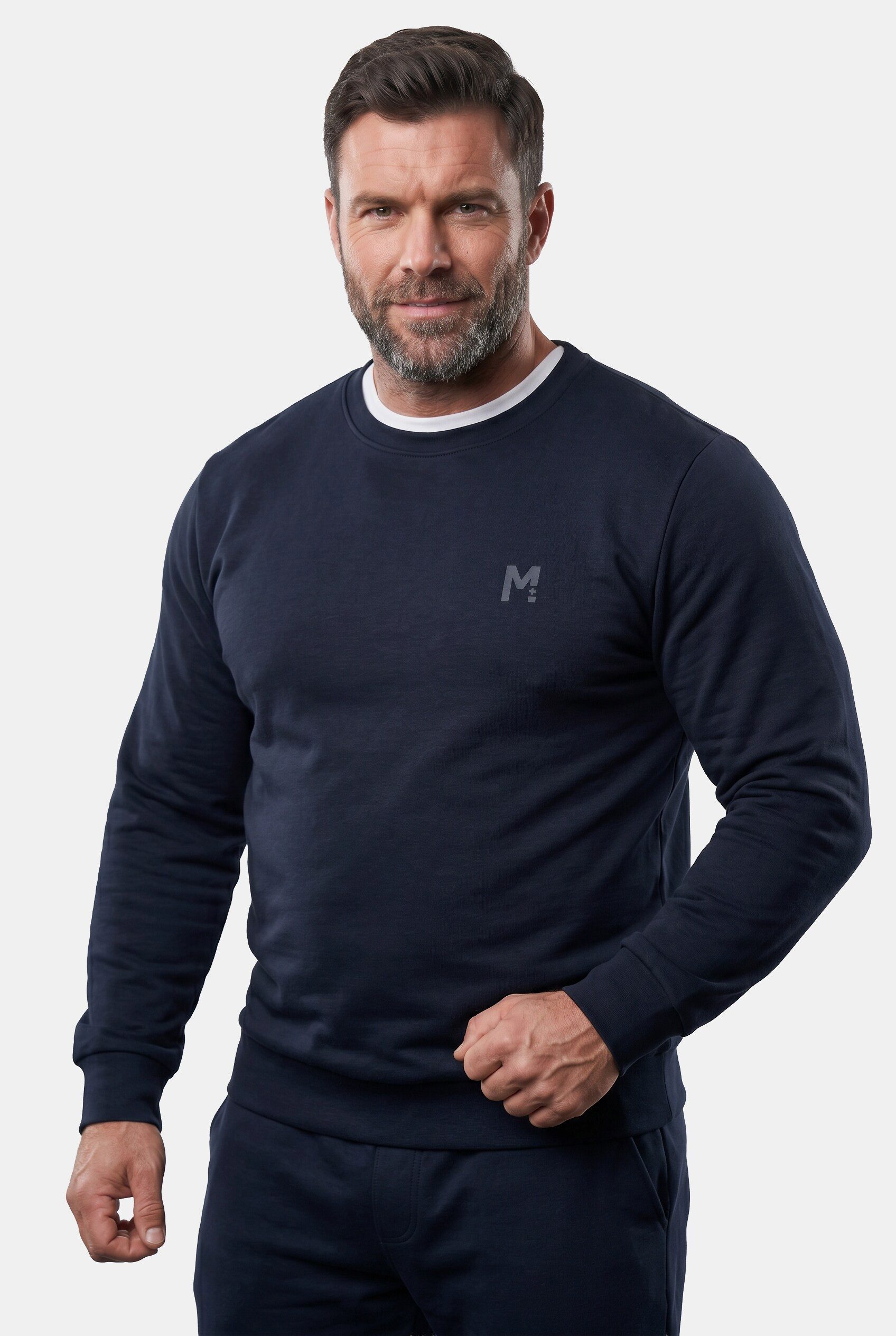 Sweatshirt Sweatshirt Basic Rundhalsausschnitt