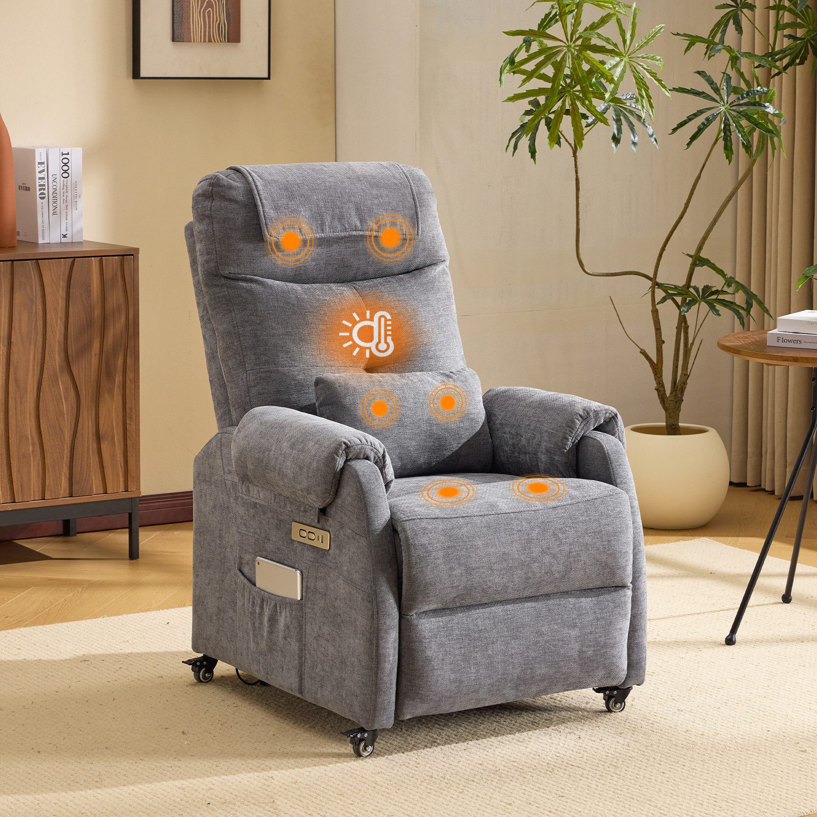 VINGLI Relaxsessel Fernsehsessel, TV-Sessel, 2/6 Punkte günstig online kaufen