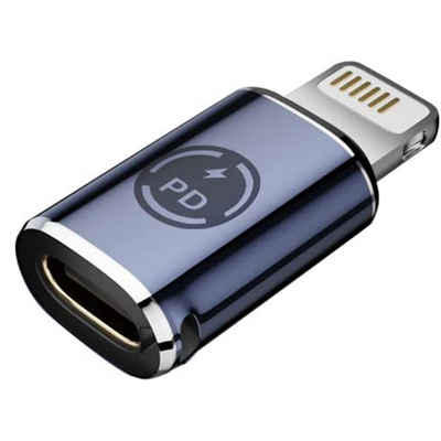 GelldG USB C auf Lightning Adapter, USB-C-Buchse auf iOS-Stecker 27W PD USB-Adapter