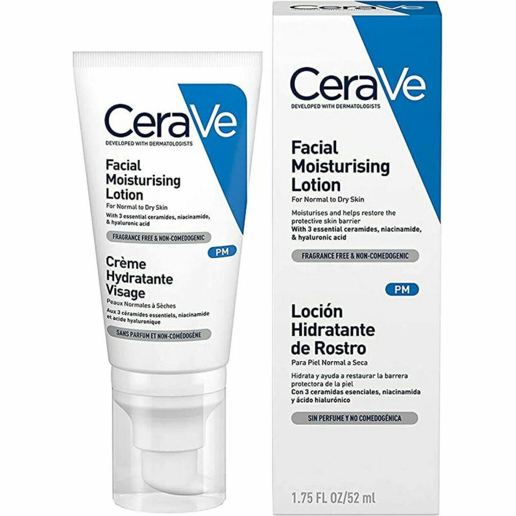 Tagescreme dry to MOISTURISING FACIAL 52 for ml LOTION normal Cerave skin