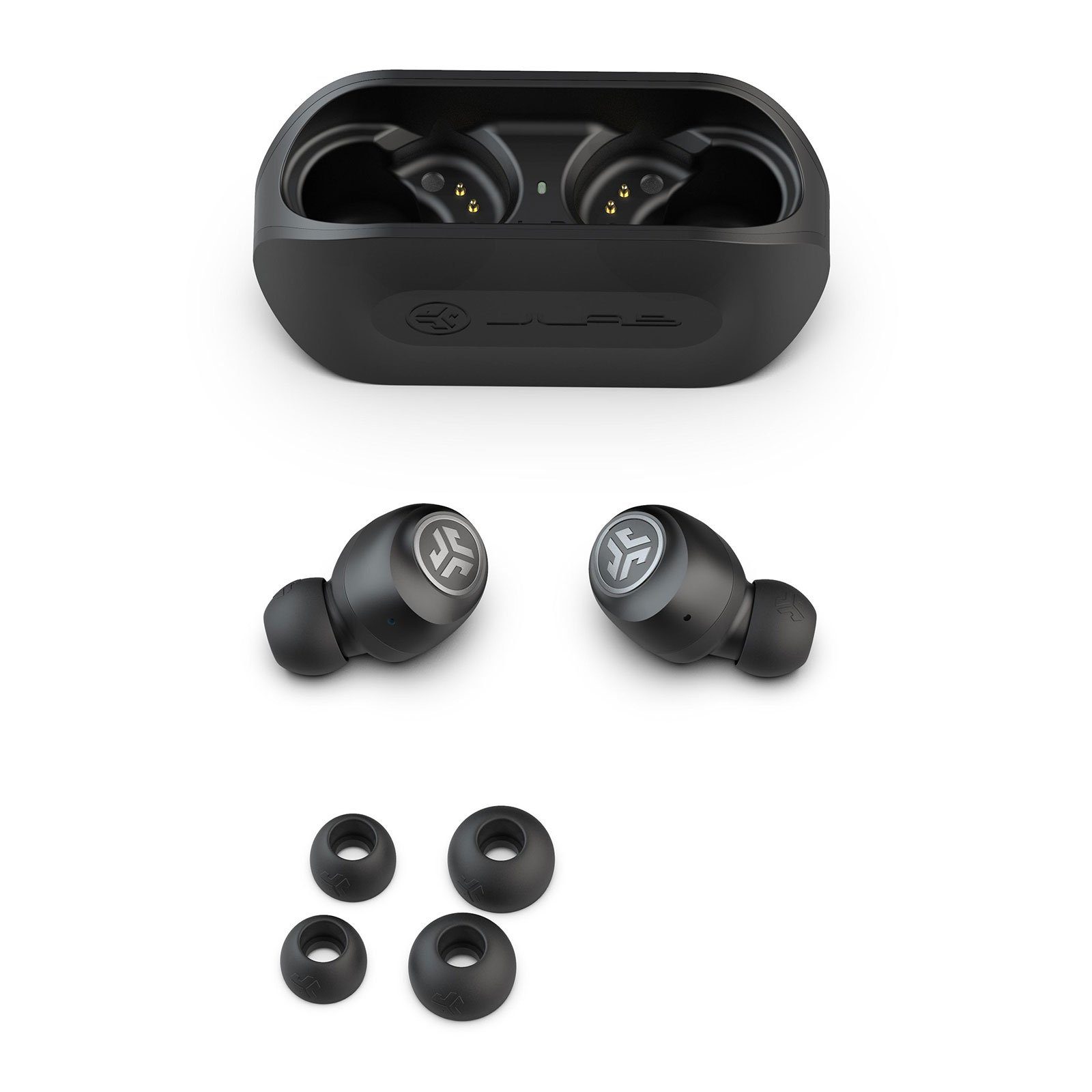 (Tonübertragung) Jlab Earbuds GO In Wireless True Ear Over-Ear-Kopfhörer Air kabellose Schwarz Kopfhörer