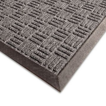 Fußmatte Türmatte Ocean Scrubber-Struktur Anthrazit, 3 Größen, Sauberlaufmatte, Floordirekt, rechteckig, Höhe: 9 mm