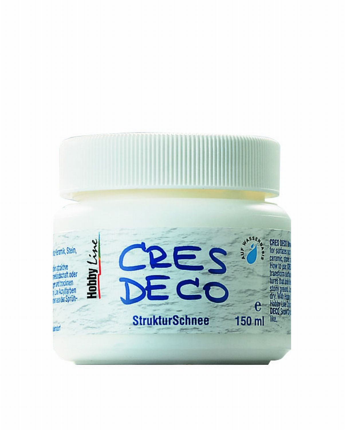 Strukturpaste KREUL Strukturschnee Cres Deco 150ml Dose
