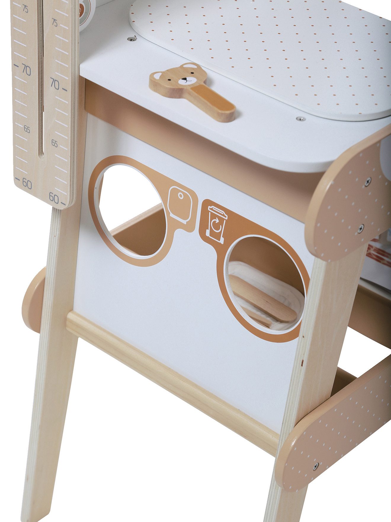 vertbaudet Puppen Accessoires-Set Kinder Spieltisch KINDERARZTPRAXIS, Holz FSC®