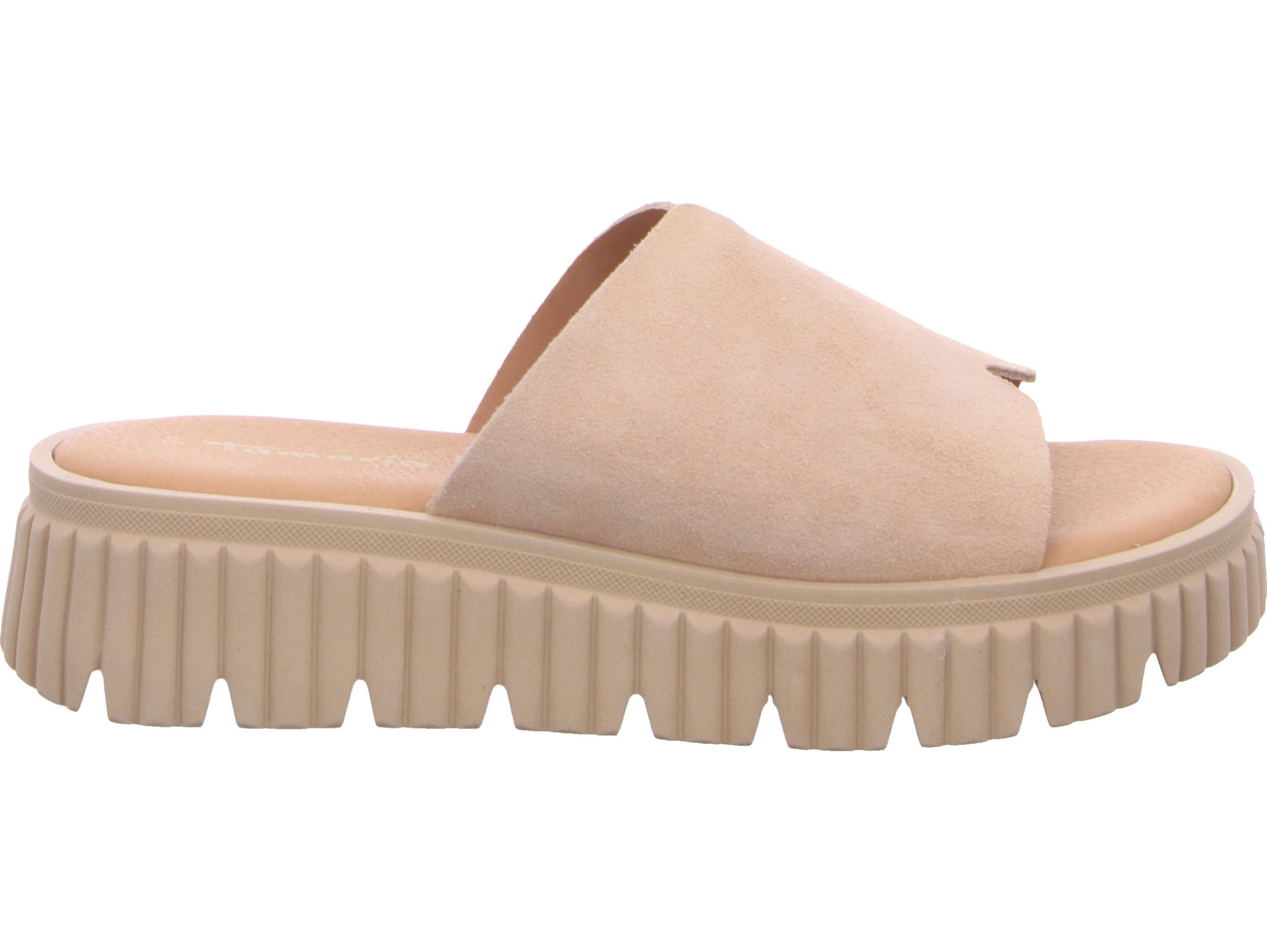 Tamaris Keilpantolette echtes Leder