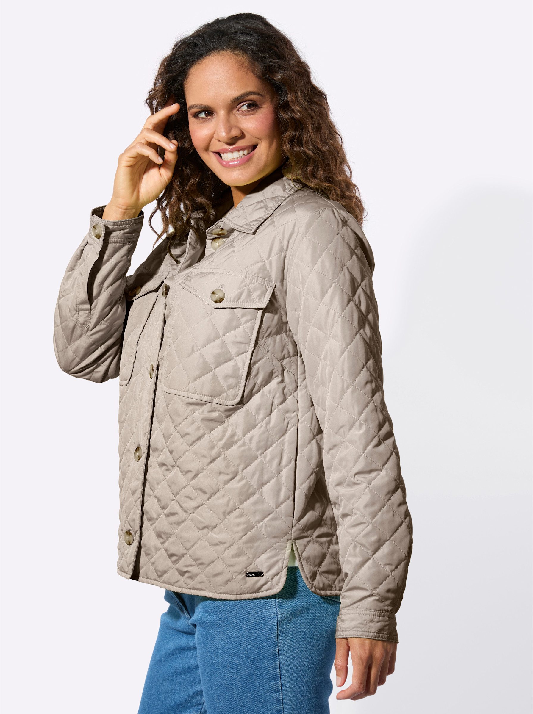 Witt Blusenblazer Blusenjacke Langarm