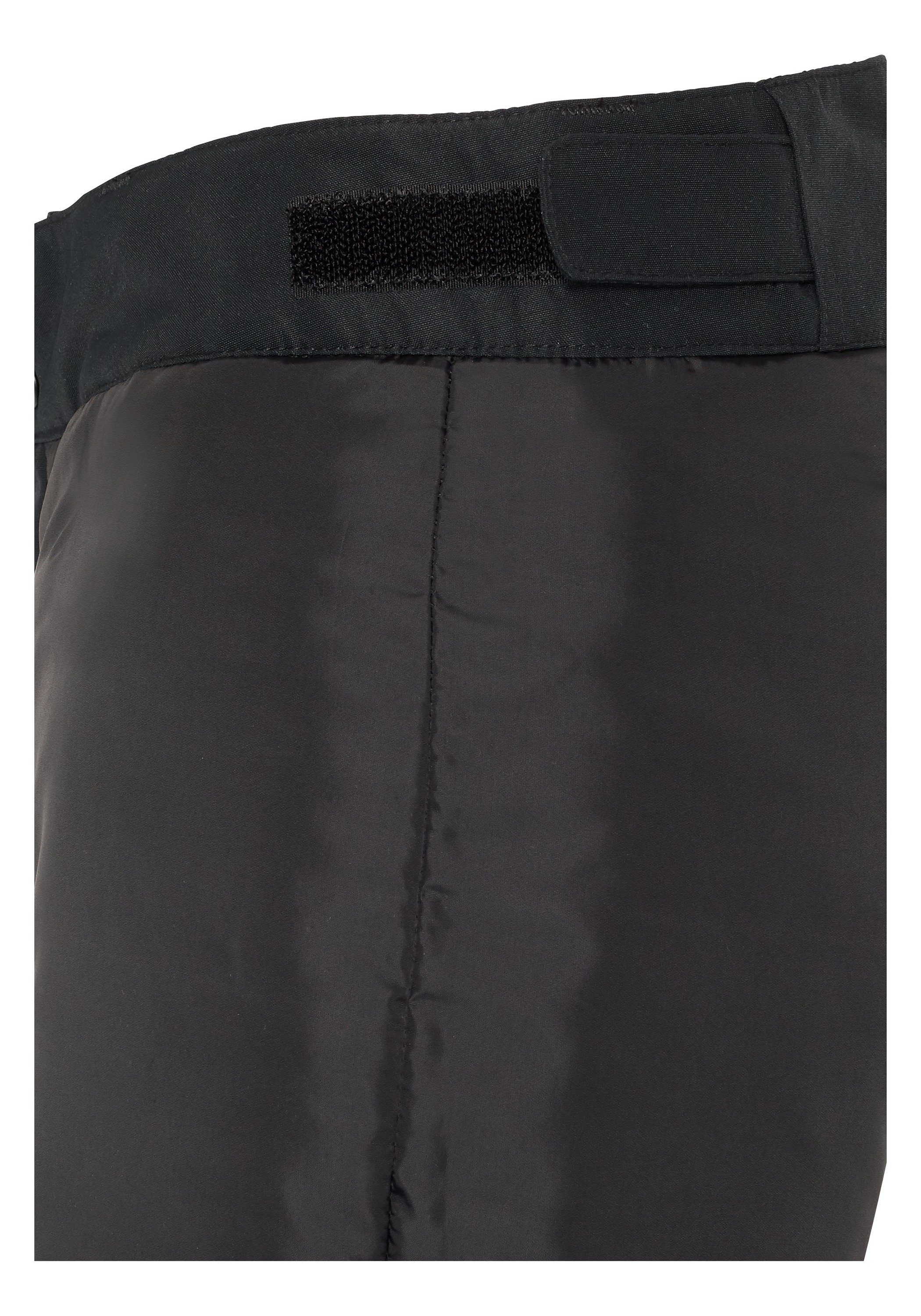 schwarz Skihose Chiemsee PlusMinus am Sporthose mit Bein Print 1