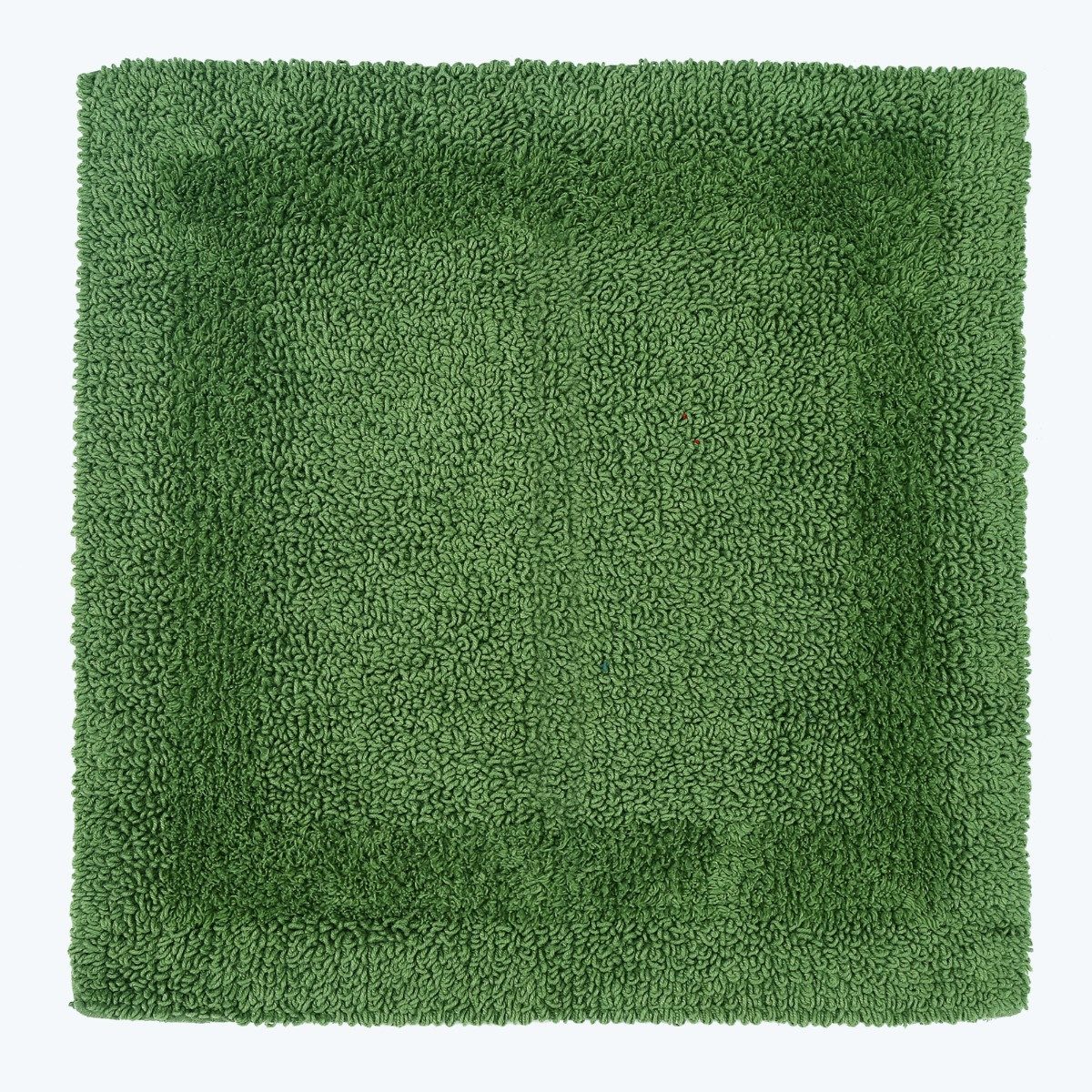 Homescapes Badematte Duschvorleger flaschengrün 50x50 cm günstig online kaufen
