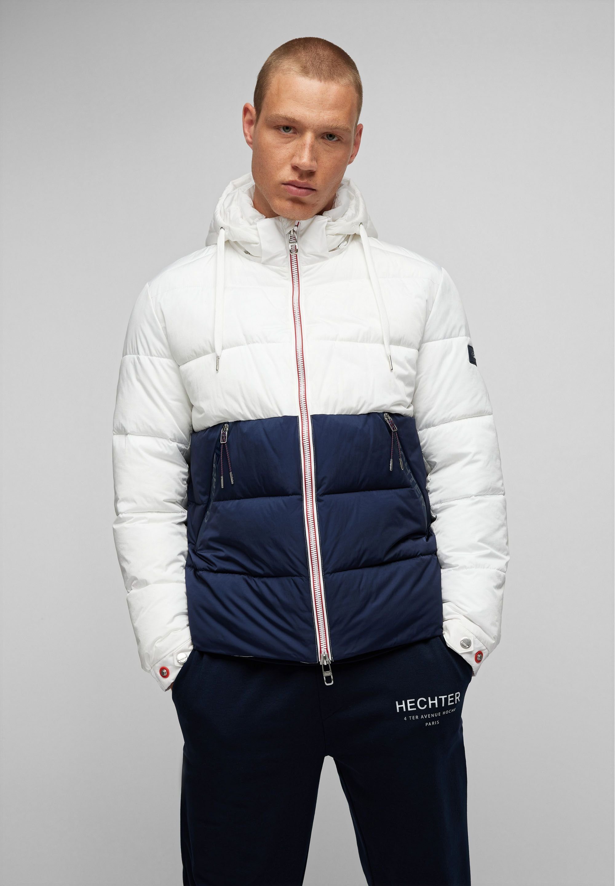 HECHTER PARIS Blouson (1-St) mit abnehmbarer Kapuze