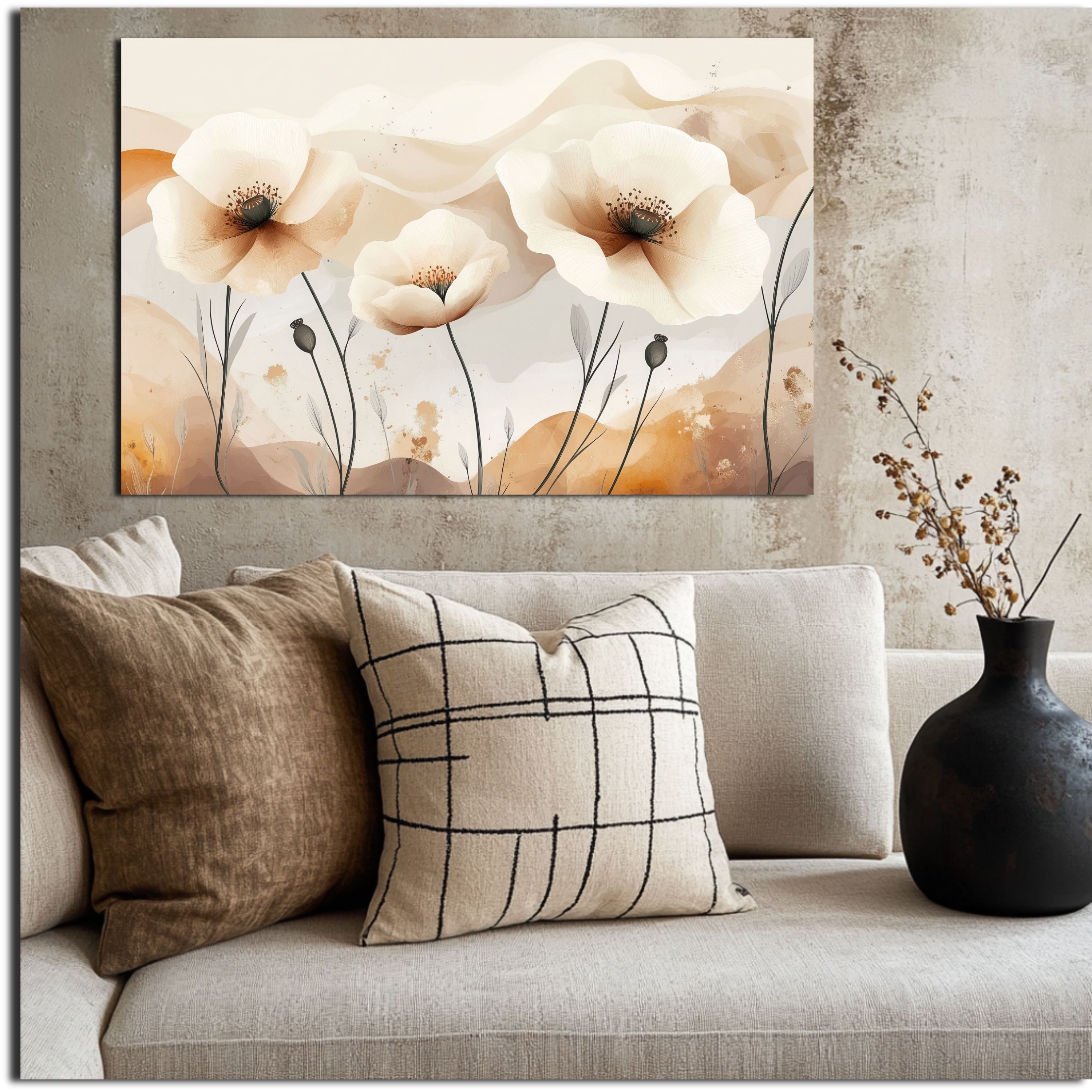 DARO Design Leinwandbild Modern Abstrakt Wandbilder günstig online kaufen
