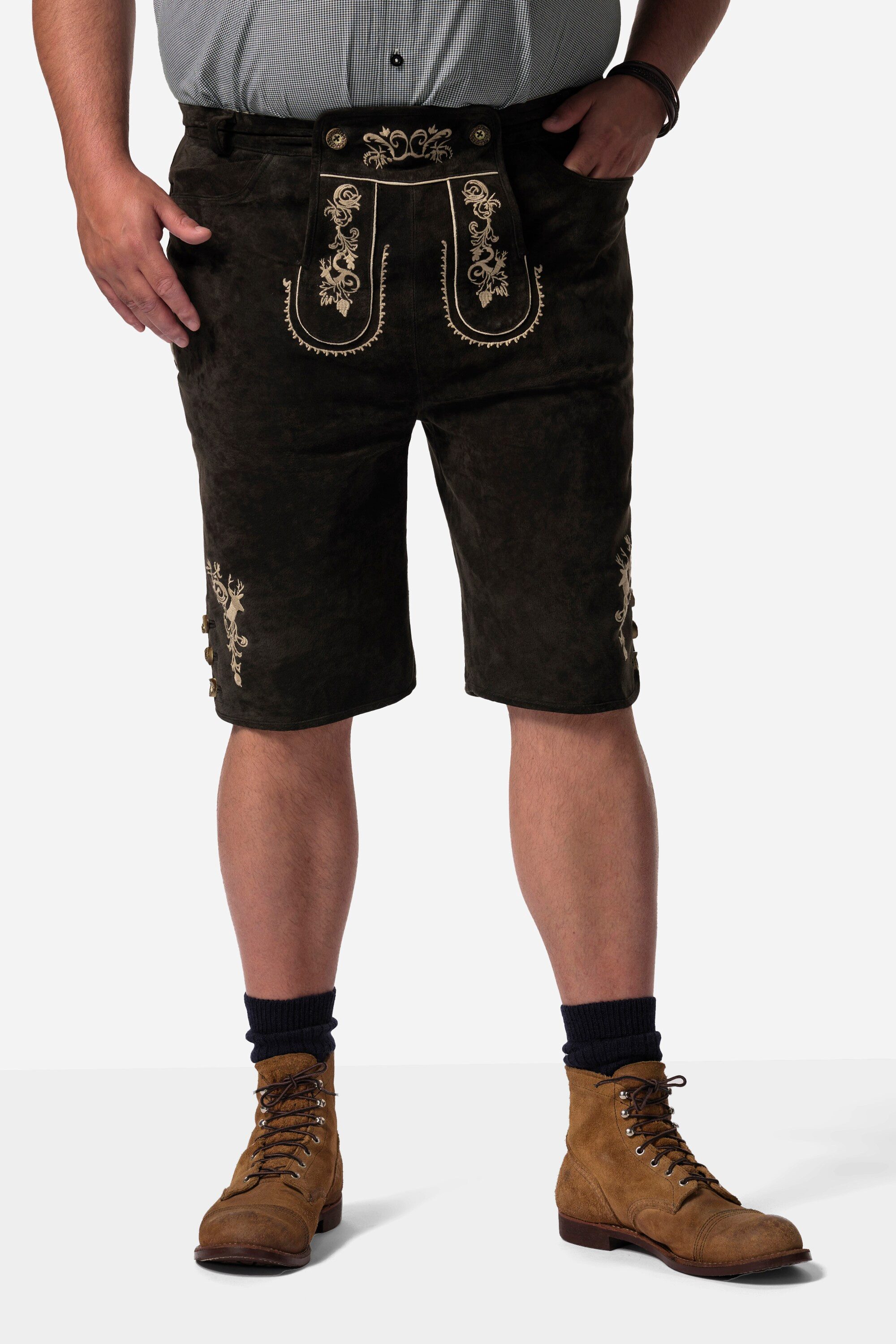 Men Plus Lederhose Men+ Trachten-Lederhose echtes günstig online kaufen