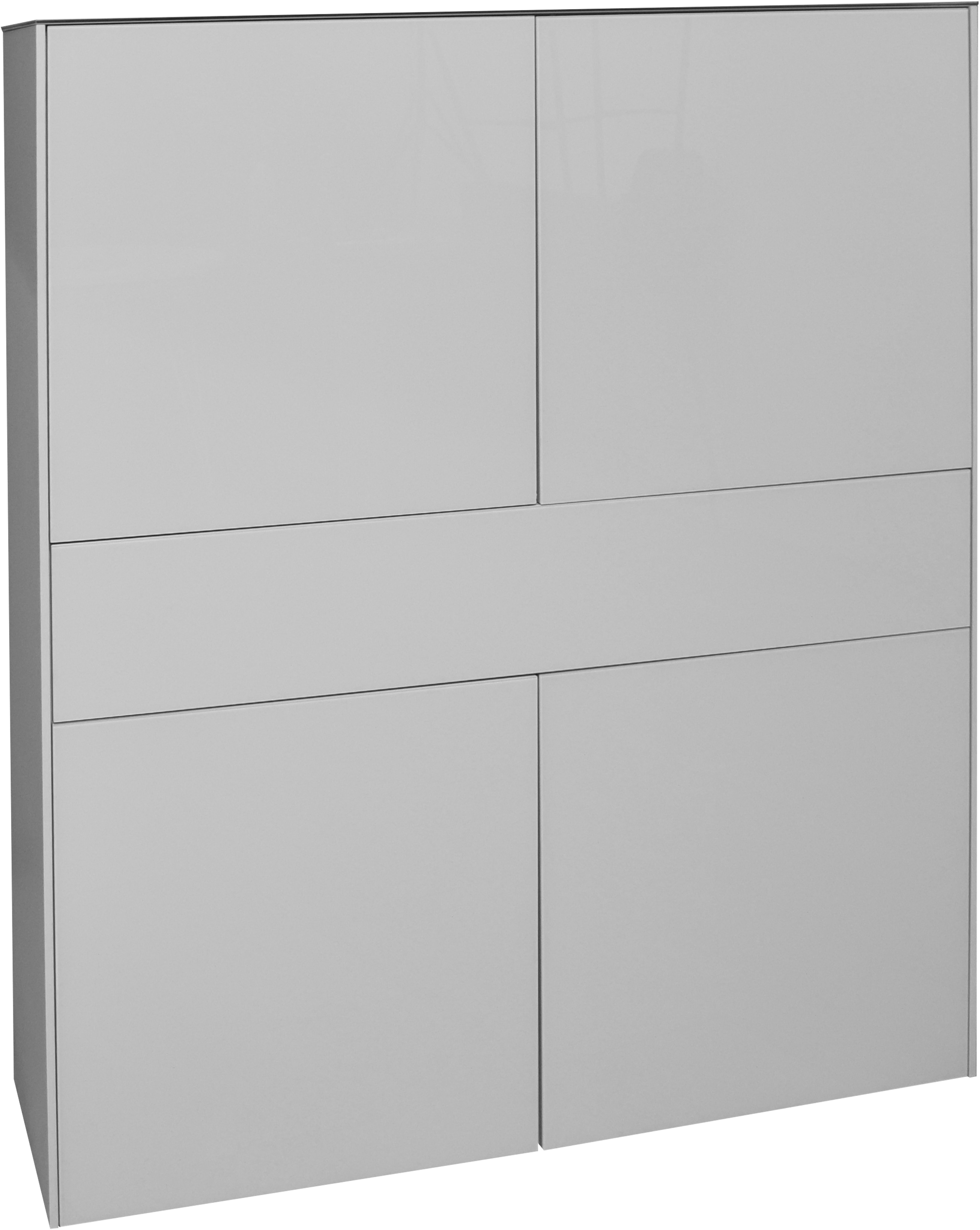 Mäusbacher Highboard Imola (OTTOs Choice), Mäusbacher Highboard, Breite 121 cm, mit Glasfront und Glasoberplatte