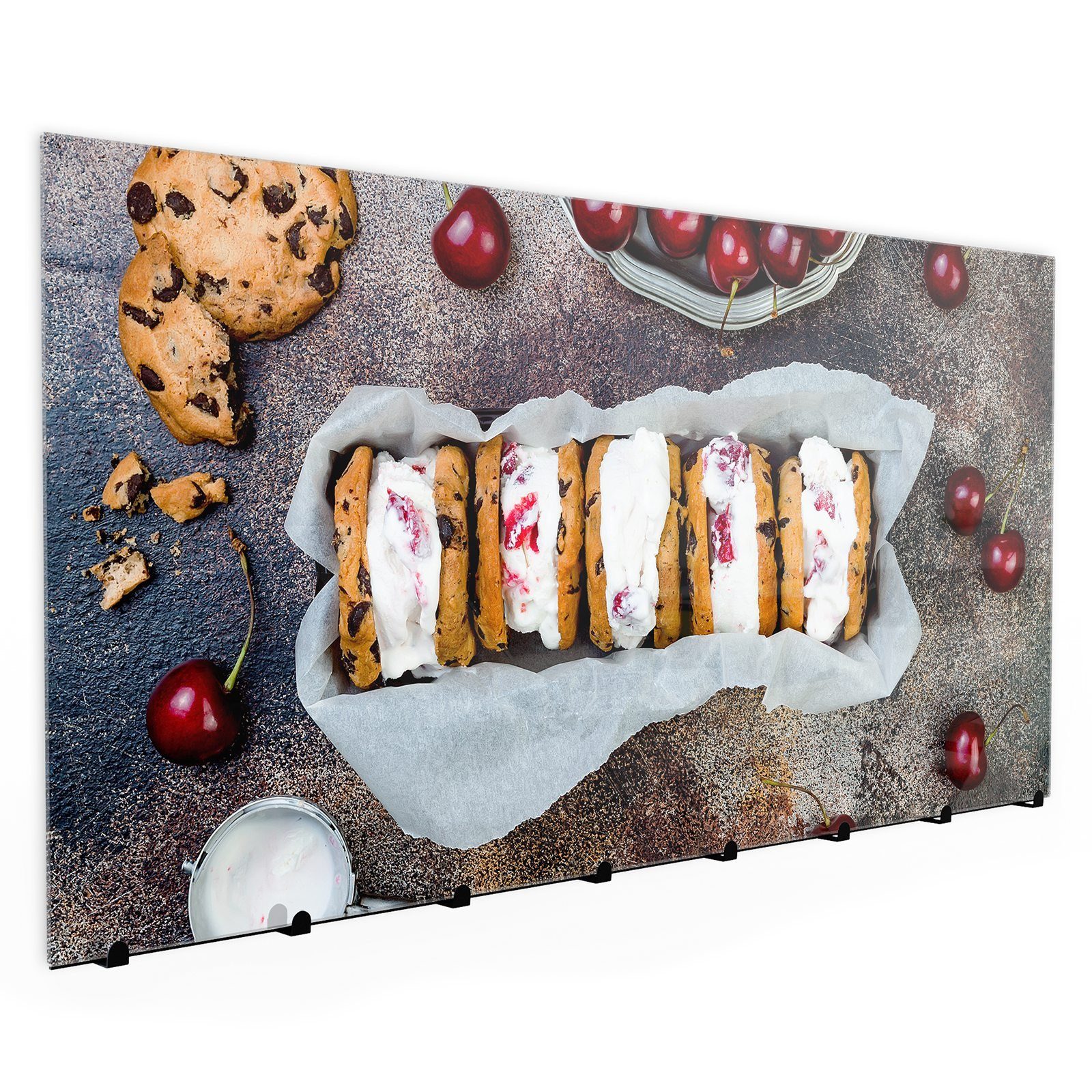 ᐅ Primedeco Garderobenpaneel Magnetwand und Memoboard aus Glas ...
