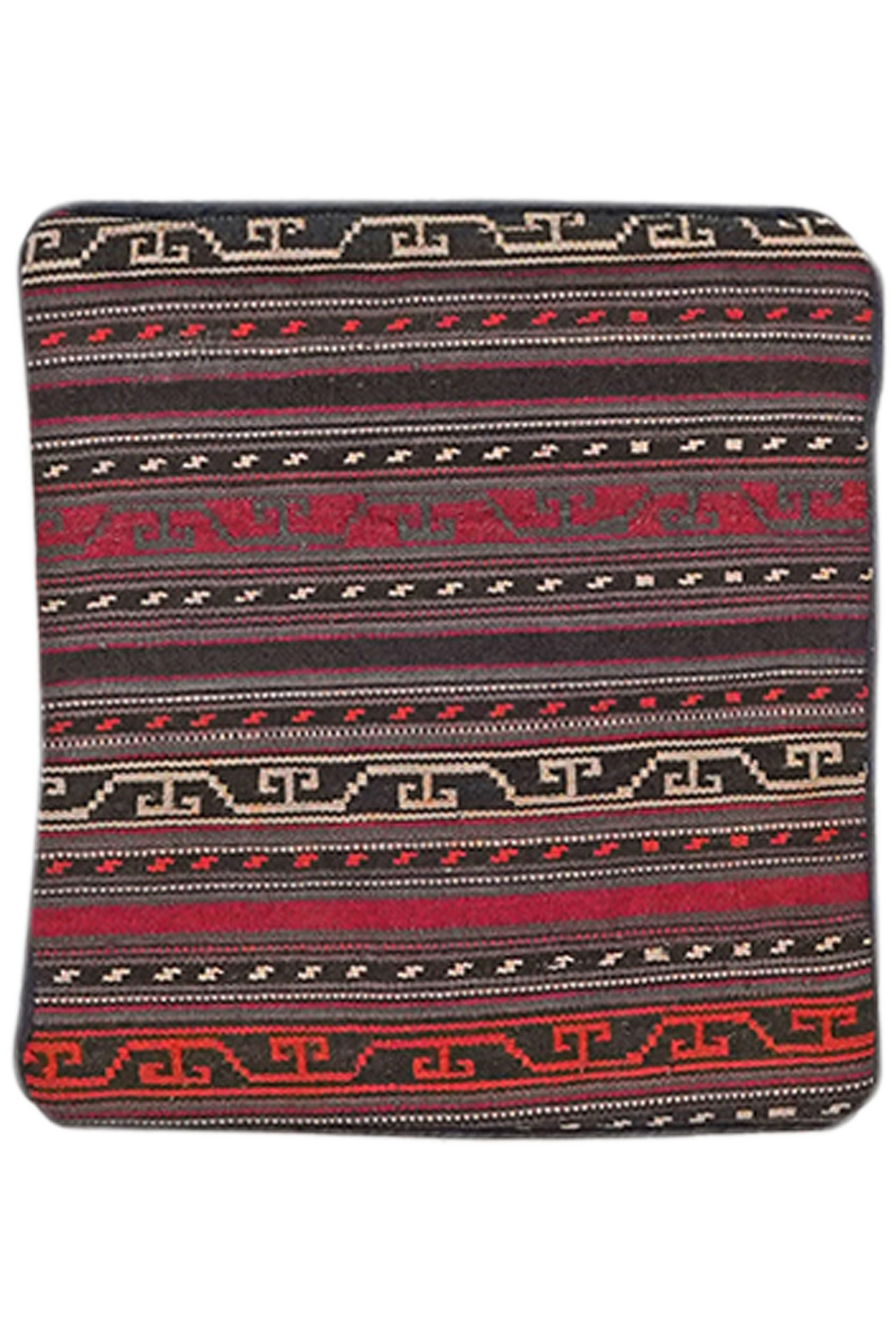 Rugtales Kissenbezüge Kelim Kissen 35x35cm, Handgemachtes Unikat, nachhaltig und fair gefertigt