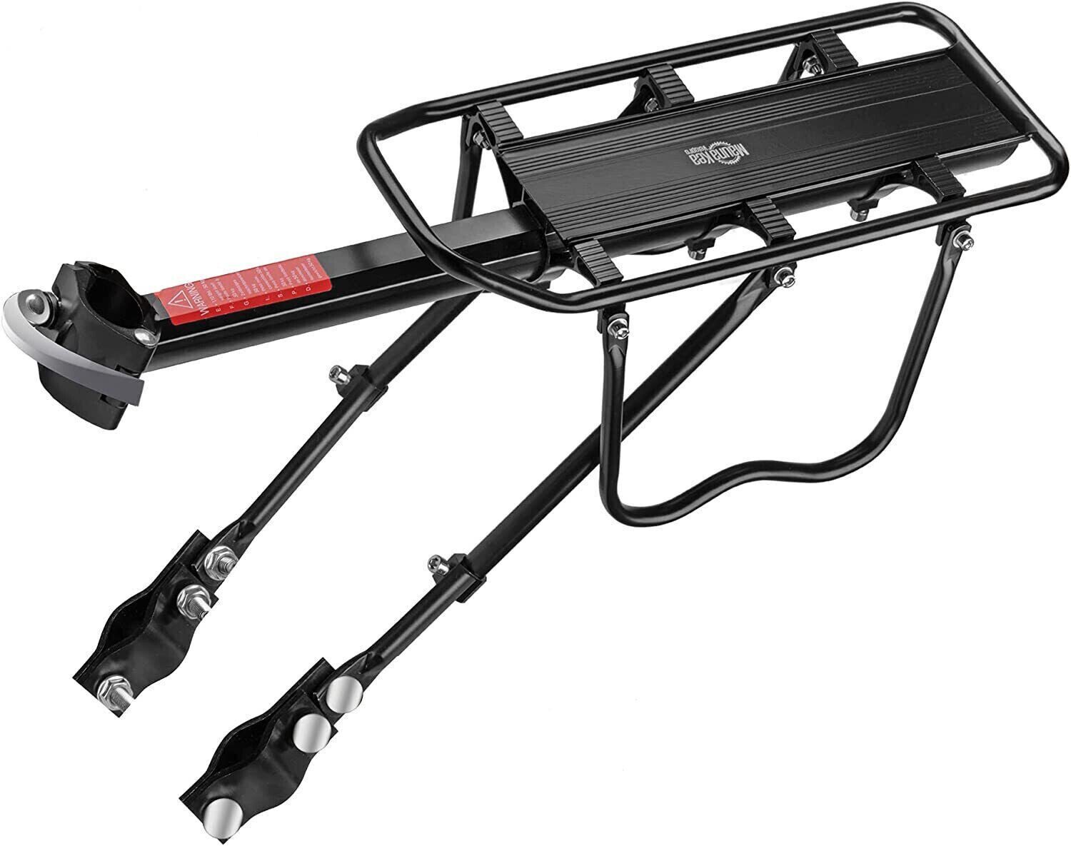 Fahrrad-Gepäckträger Fahrrad Gepäckträger verstellbar für 22-27 Zoll Fahrräder Alu