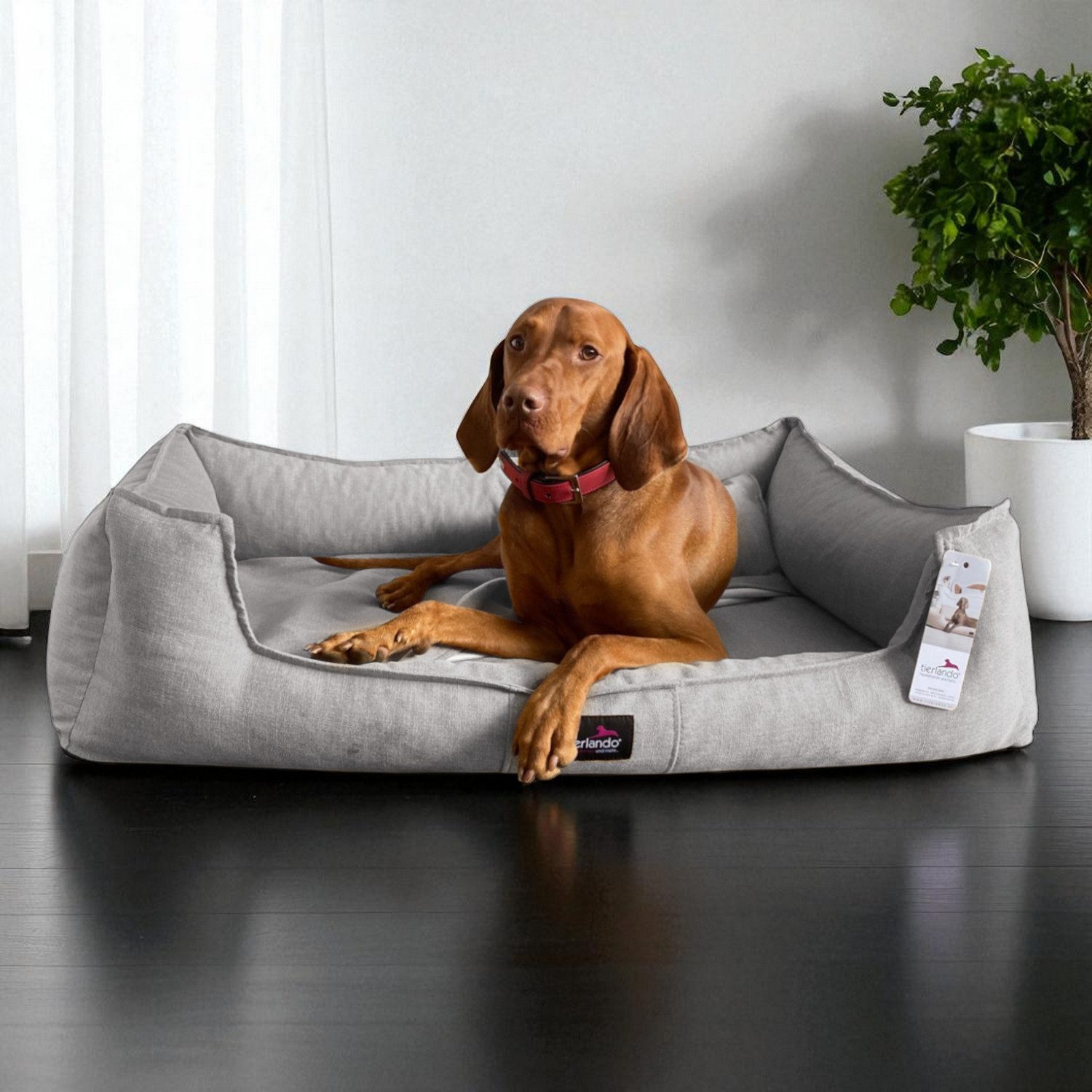 Thumbnail - tierlando® Tierbett Orthopädisches Hundebett SCARLETT - inklusive Matratzenschoner