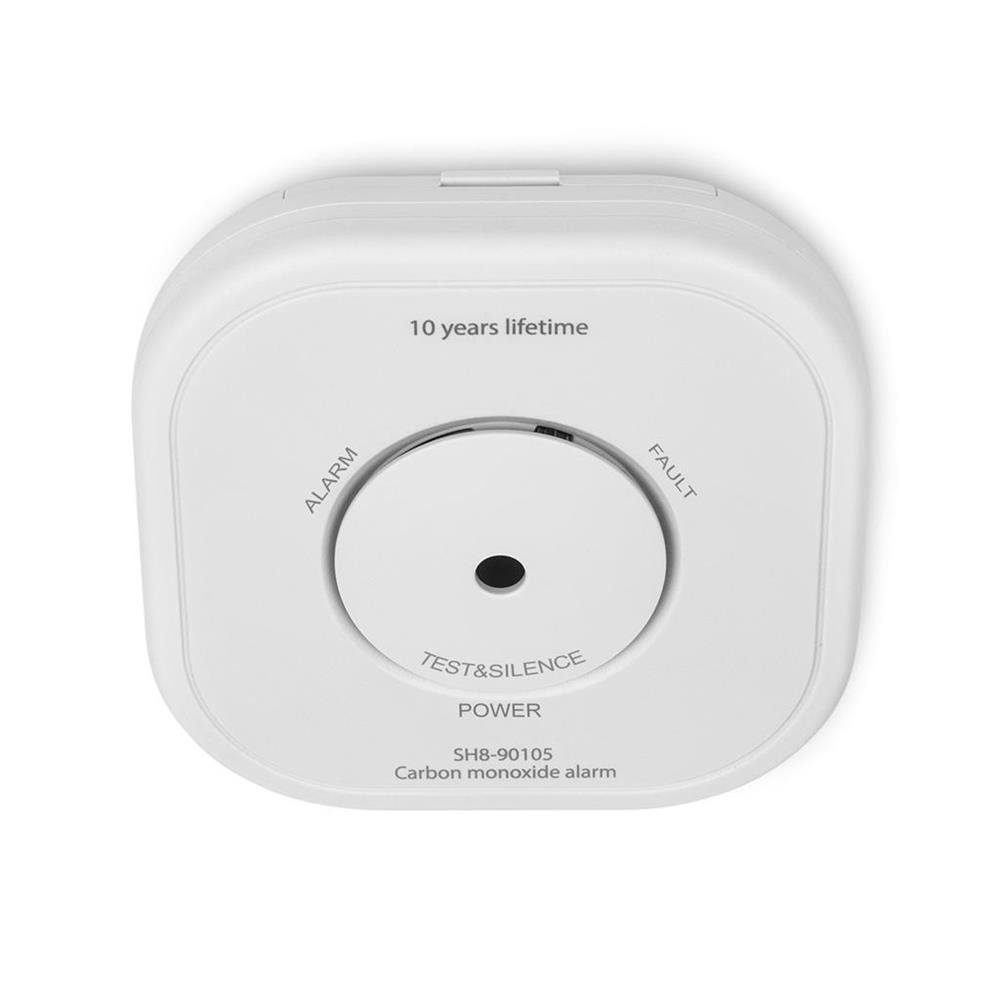 smartwares SH8-99111 Rauchmelder (Kohlenmonoxidmelder, weiß, Feuermelder, batteriebetrieben)