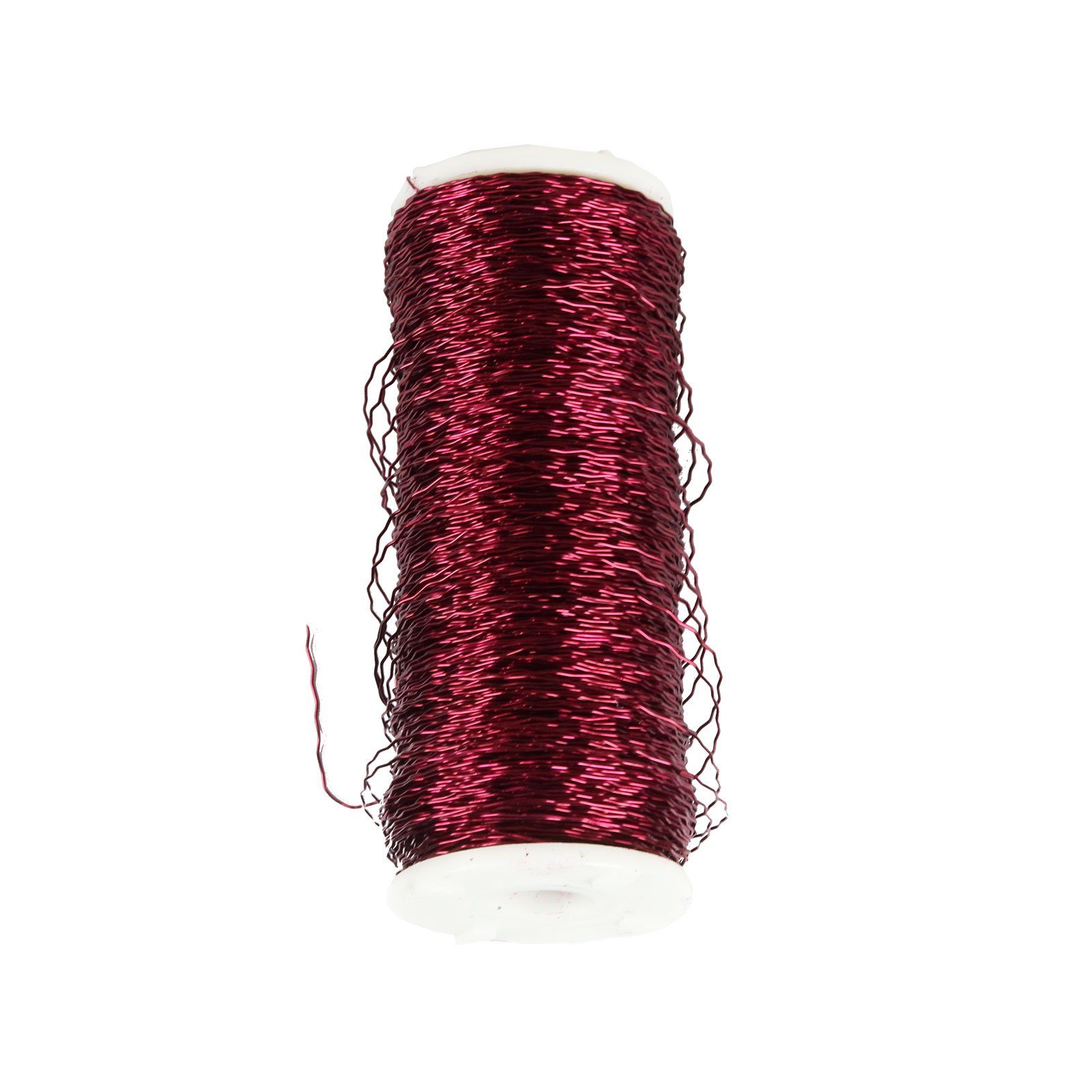Draht Bouilloneffektdraht Spule pink - 20 - 0,30 mm 140 m 100 g