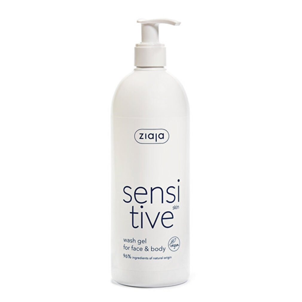 Ziaja Duschgel Sensitve Gel Limpiador Rostro y Cuerpo Para Pieles Sensible 400ml