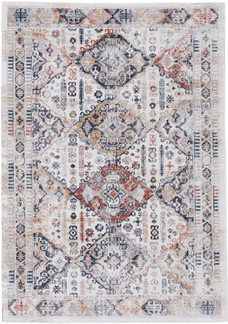 Teppich »Omen_2«, carpetfine, rechteckig, Höhe 3 mm, Orient Vintage Look-Otto
