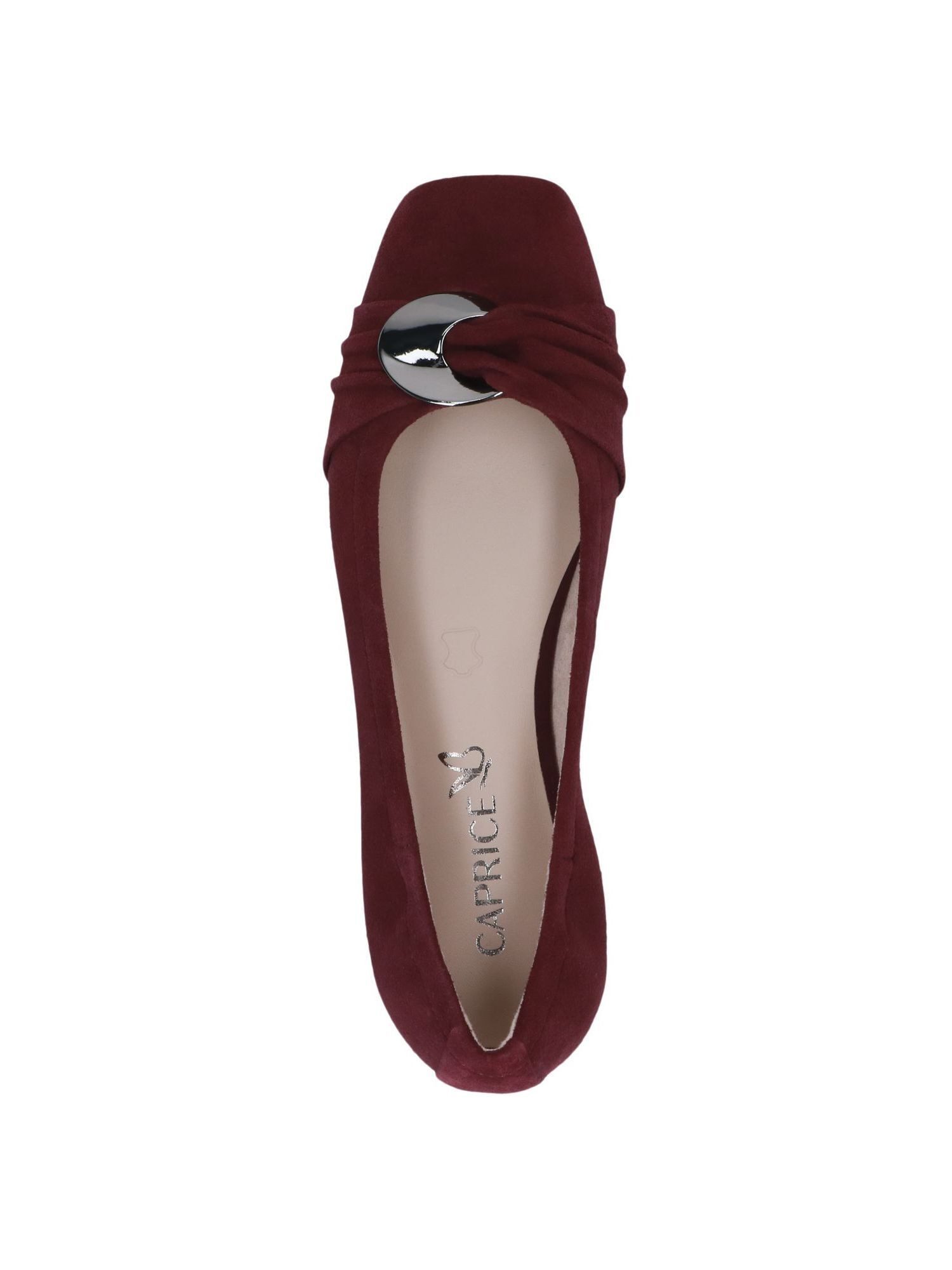 Caprice CAP Memotion aus Leder Trapezabsatz 9-22105-47 Ballerina CAP Memotion