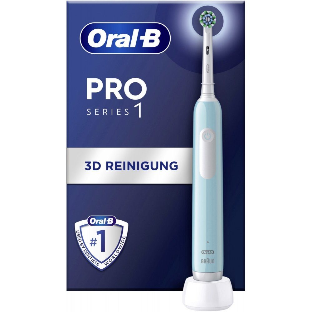 Oral-B Elektrische Zahnbürste Pro 1 Crossaction - Elektrische Zahnbürste - caribbean blue