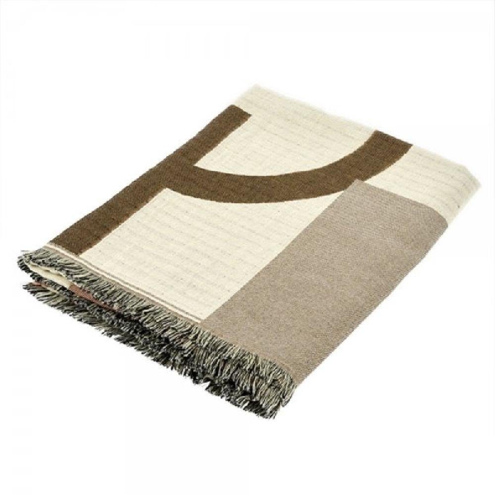 Wohndecke Decke Laszlo Elfenbein/Melone/Magnolie (130x170cm), Lambert