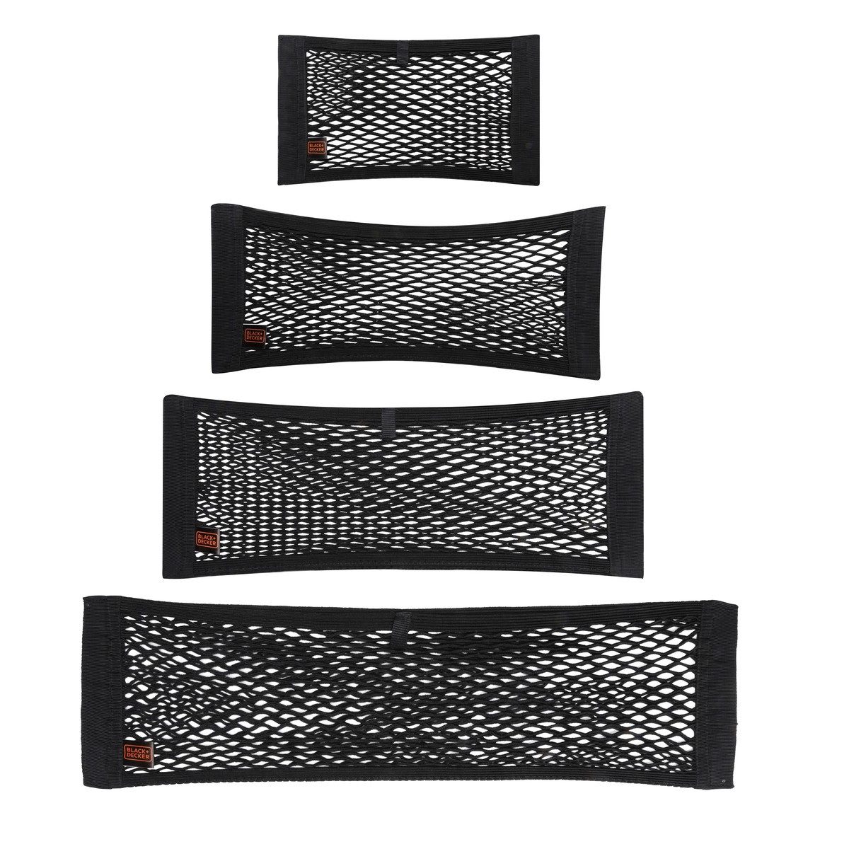 Black + Decker Organizer BLACK+DECKER Gepäcknetz Auto 4tlg.