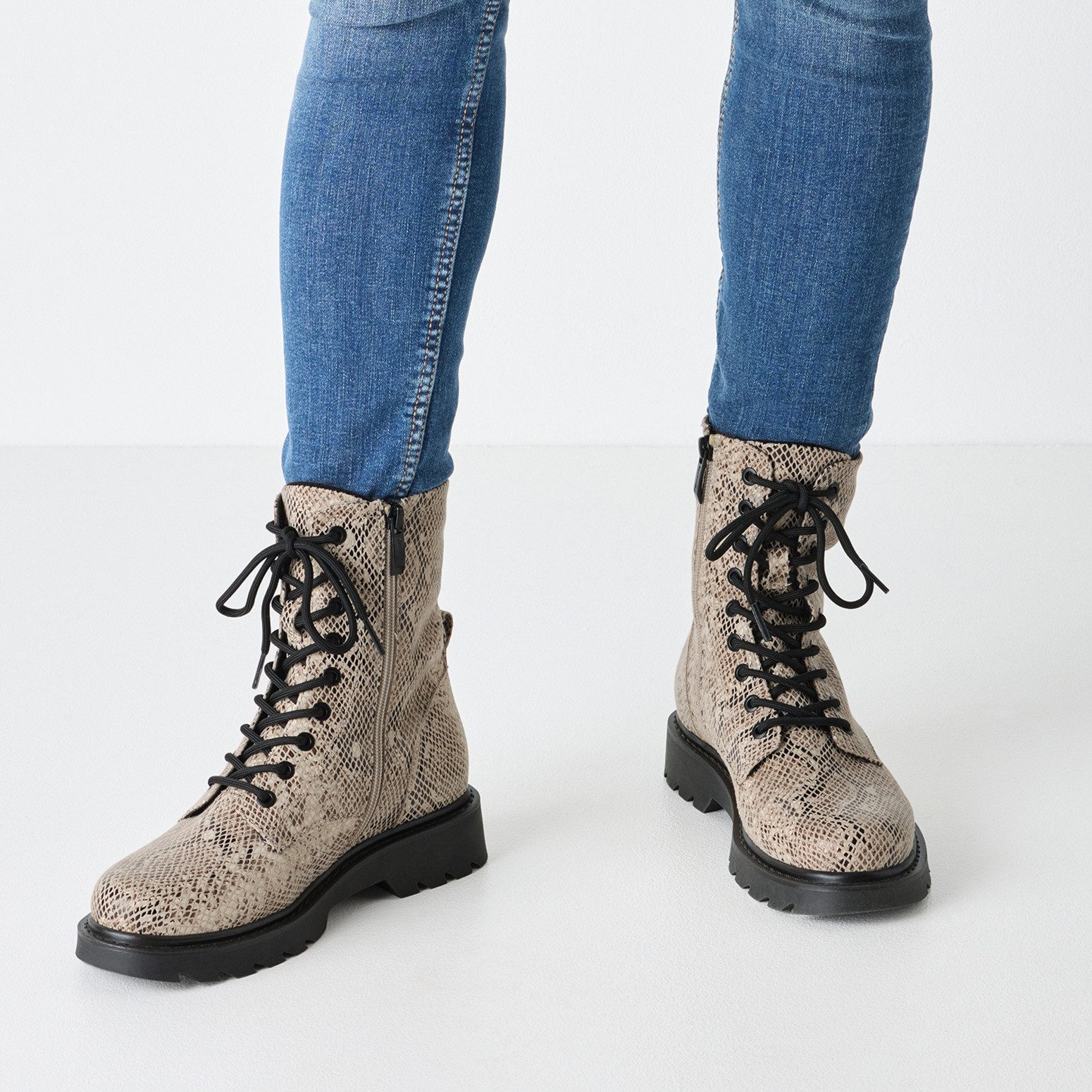 Tamaris Schnürstiefelette, Blockabsatz, Schnürboots mit trendiger günstig online kaufen