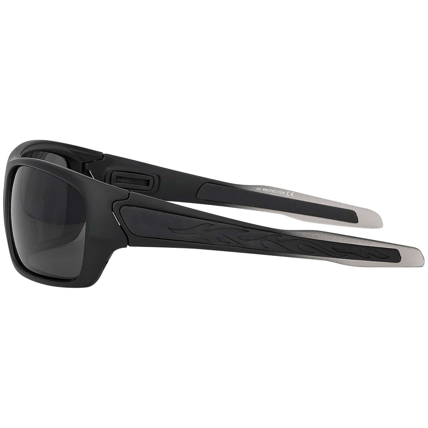 Damen Sonnenbrille, Rundglas Eyewear rot mit grauen blau, schwarz, BEZLIT Sportbrille und Linsen Designer (1-St),
