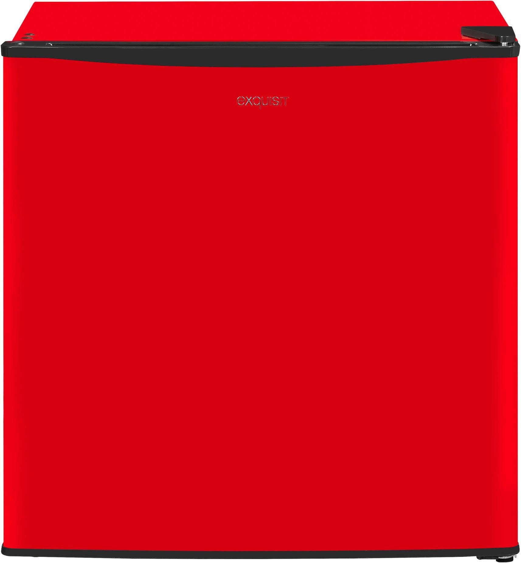 51 exquisit cm cm GB40-150E Gefrierschrank hoch, rot, breit 47