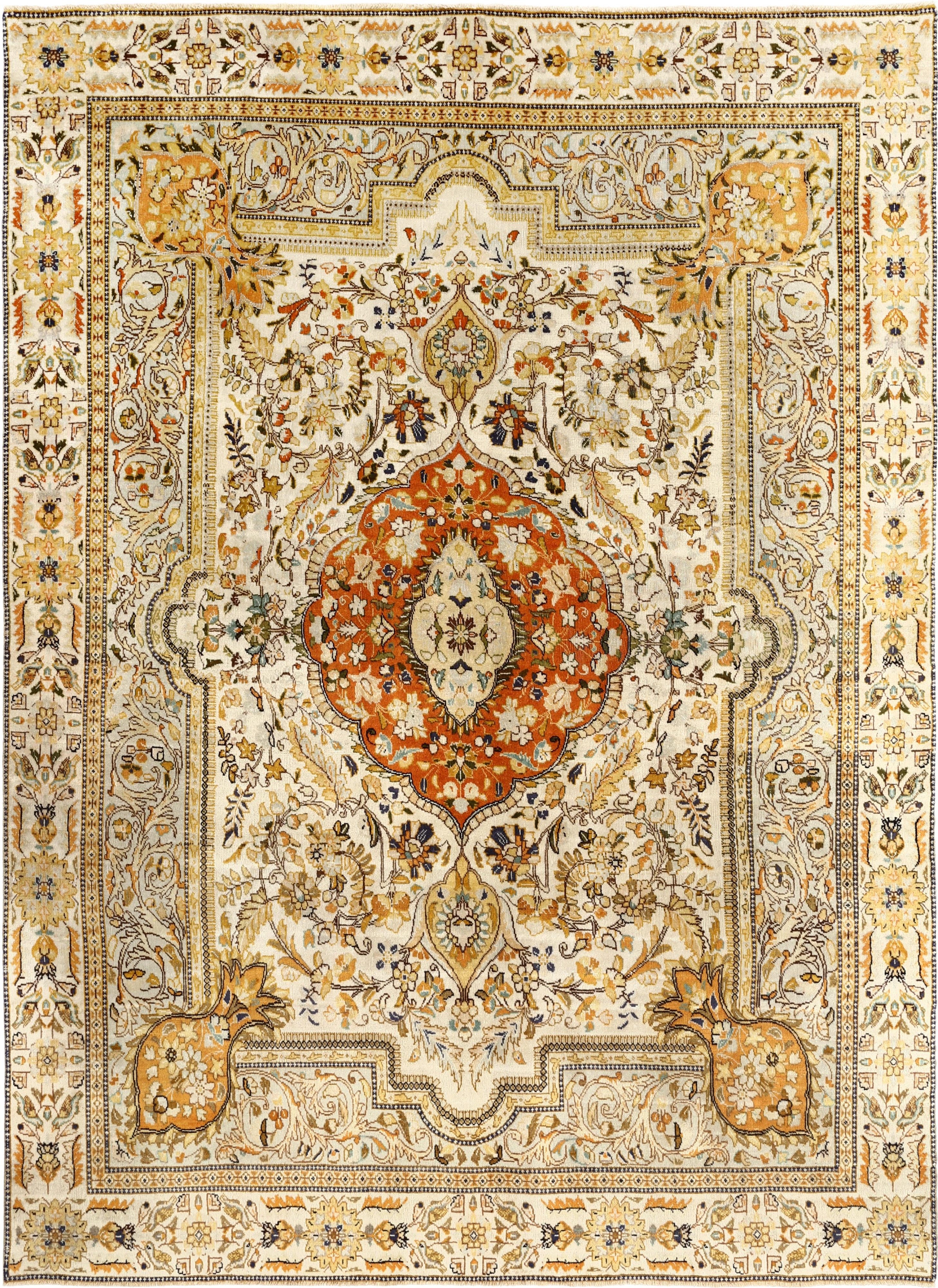 Carpet Avenue Teppich Tabriz Tabatabai Patina 305x221, Rechteck, Höhe: 7 mm