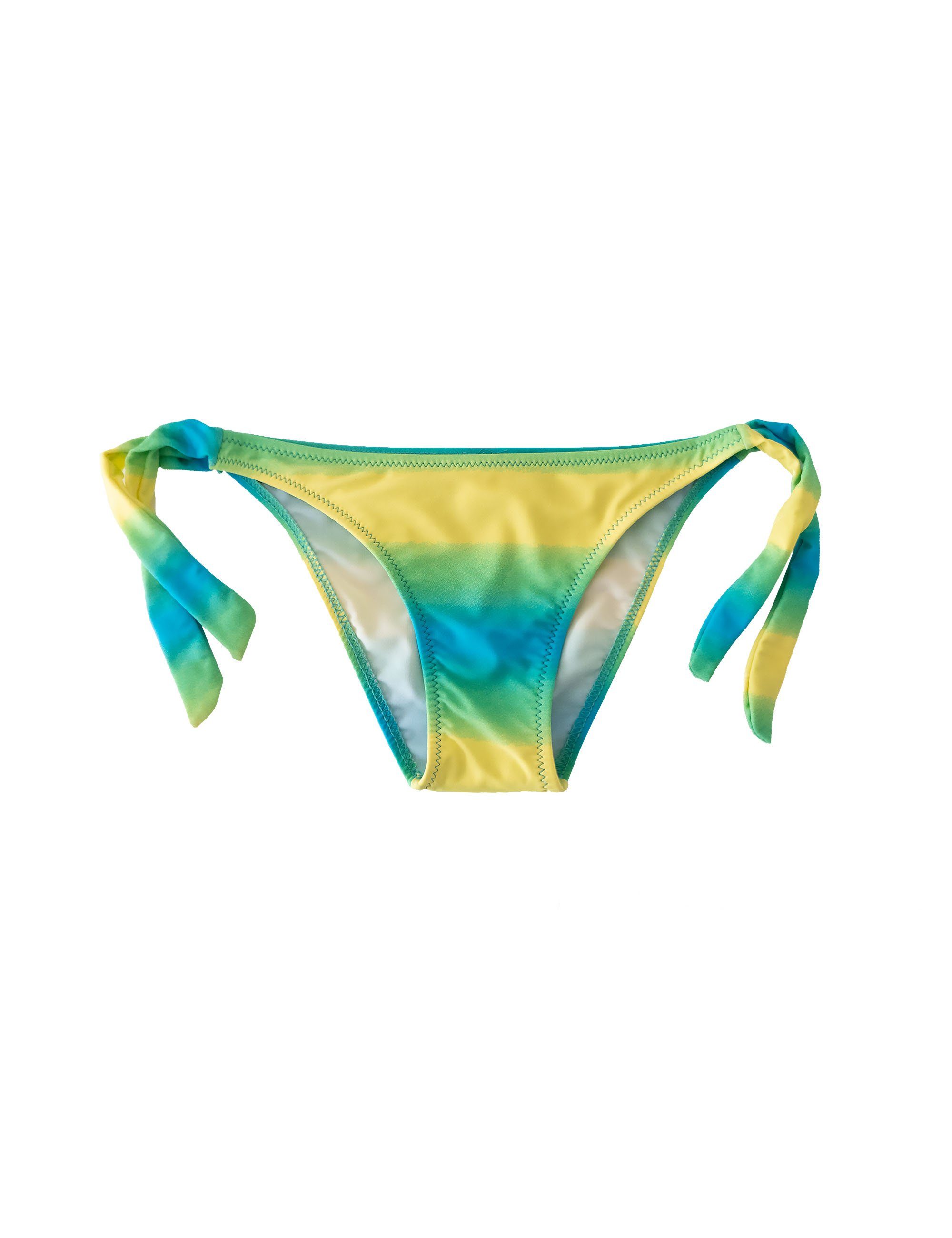 HEVENTON Push-Up-Bikini Grün Rainbow
