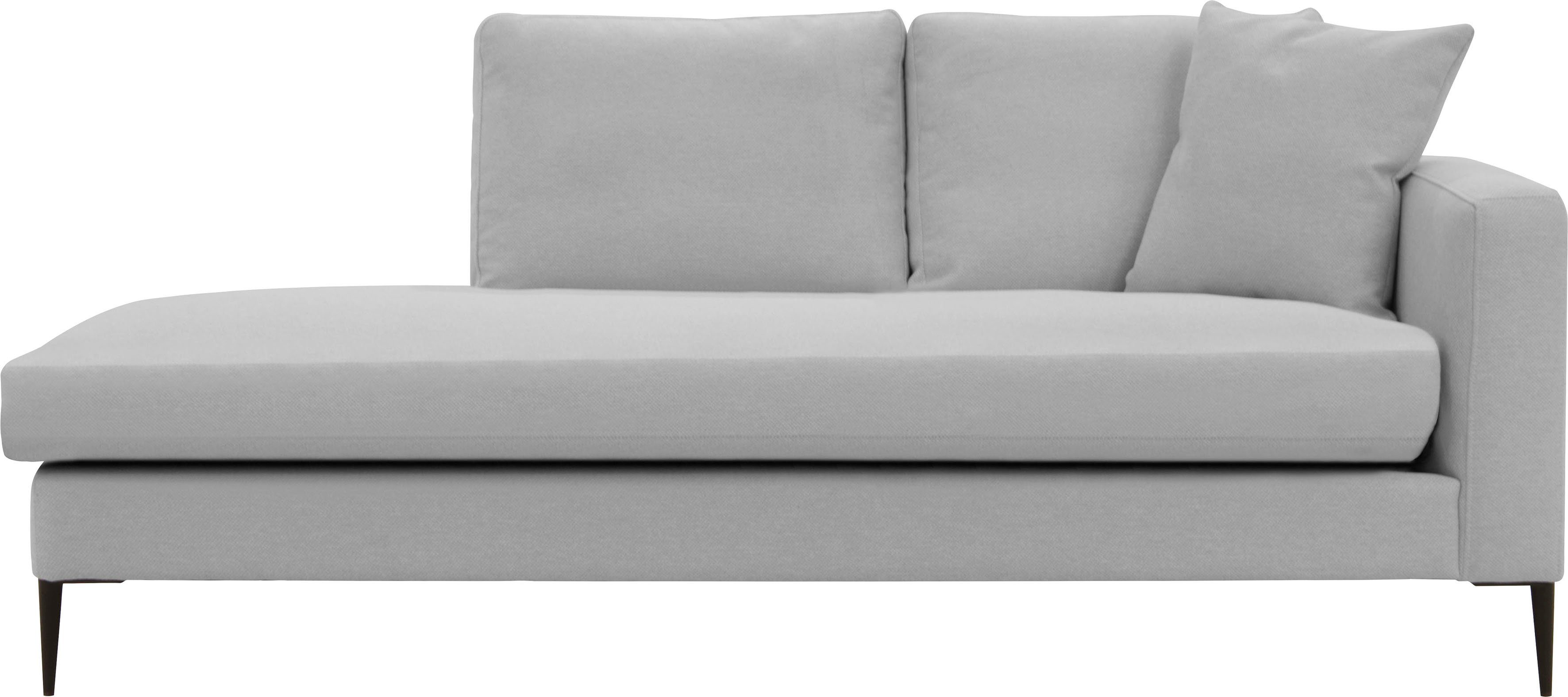 Leonique Recamiere "Cozy Chaiselongue, Maße B/T/H: 195/97/80 cm", mit losen günstig online kaufen
